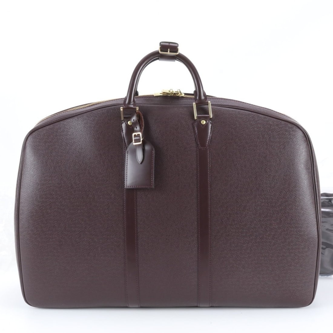 Louis Vuitton Taiga Elanga Enpoche M30106 Leather Boston Handbag Tote Bag Travel for Men: --- Catalog ---Category: SizeSize (HxWxD): 36cm x 56cm x 16cm / 14.17'' x 22.04'' x 6.29''Category: DesignType: Handbag, Tote bagColor: AcajouGender: MenMaterial: Leather Category: GeneralLine: