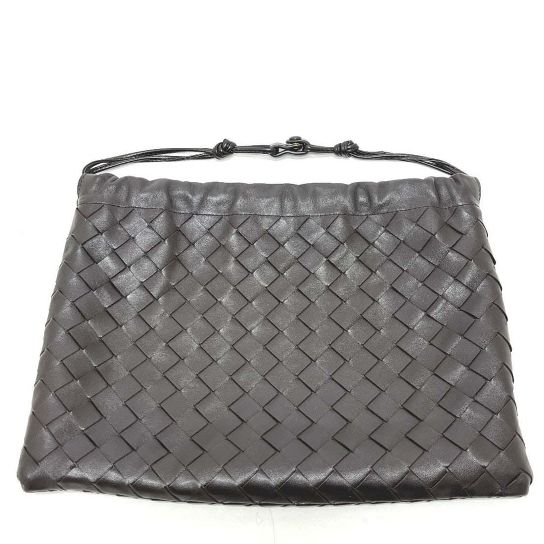 BOTTEGA VENETA 796728 Intrecciato Dust Bag, Medium, Handbag, Shoulder Leather, Women's, Brown, Like: --- Catalog ---Category: SizeSize (HxWxD): 23cm x 31cm / 9.05'' x 12.2''Handle Length: 62cm / 24.4''Category: DesignType: Handbag, Shoulder bagColor: BrownGender: WomenMaterial: Leather Category: Gene