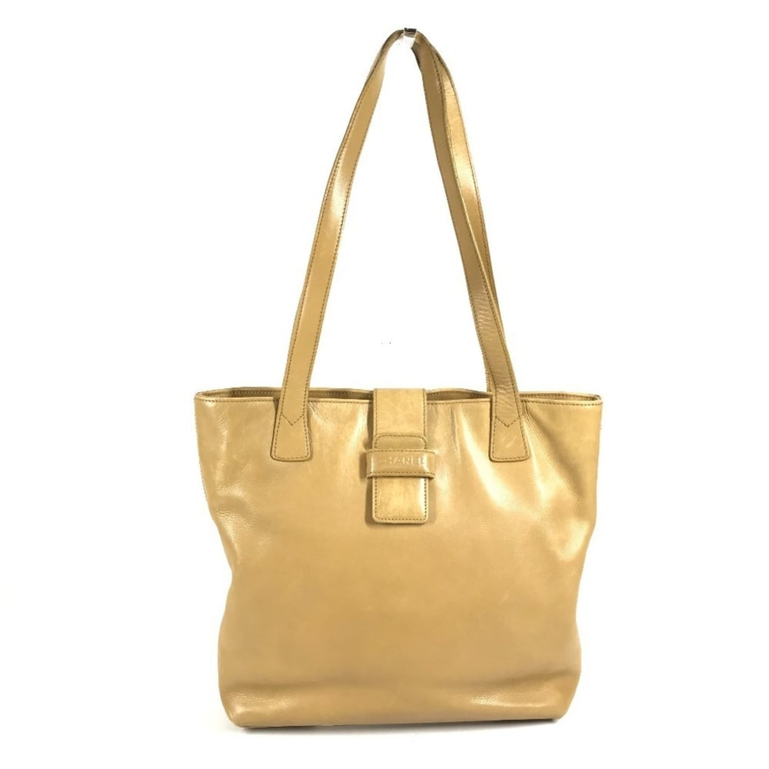 CHANEL Vintage Logo Bag, Shoulder Tote Handbag, Leather, Men's & Women's, Beige: --- Catalog ---Category: SizeSize (HxWxD): 26cm x 26.5cm x 9cm / 10.23'' x 10.43'' x 3.54''Category: DesignType: Handbag, Shoulder bagColor: BeigeGender: Men,Women,UnisexSeason: VintageMaterial: Leath