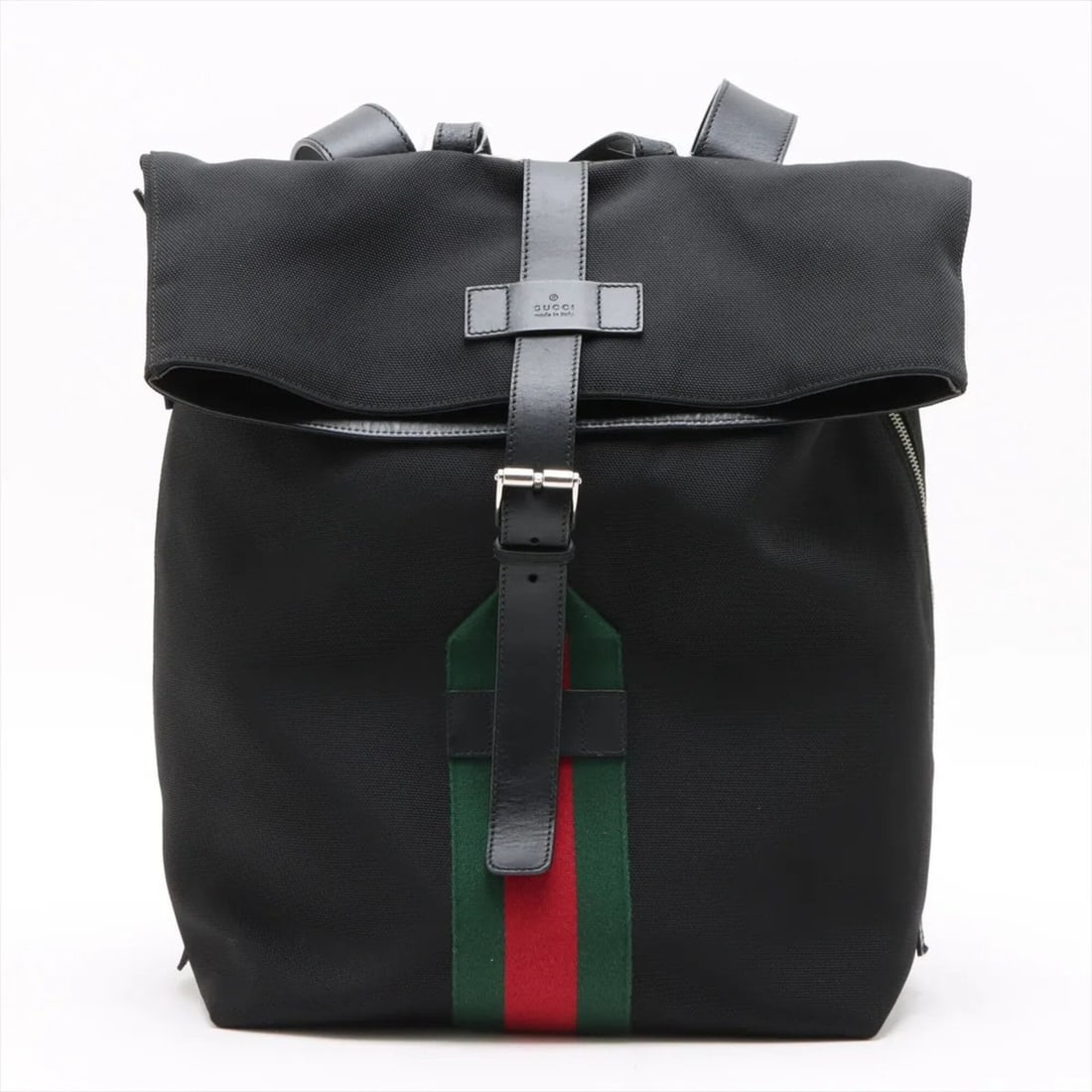Gucci Sherry Line 337075 Backpack, Shoulder Bag, Handbag, Black Leather, Men's: --- Catalog ---Category: SizeSize (HxWxD): 41cm x 30cm x 18cm / 16.14'' x 11.81'' x 7.08''Category: DesignType: Backpack, Shoulder bagColor: BlackGender: MenMaterial: Leather , Canvas Category: Genera