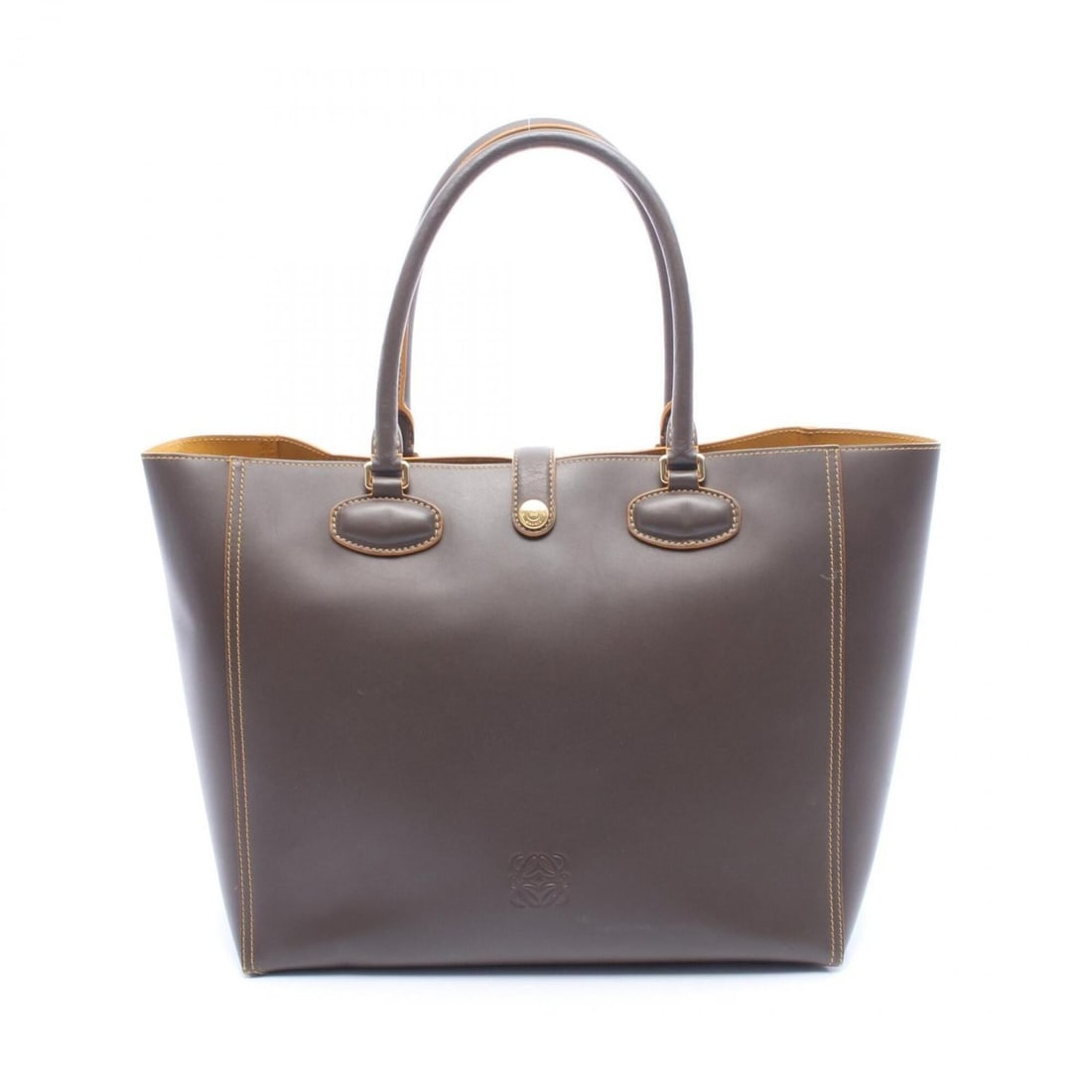 Loewe Leo Tote Bag Handbag Leather Women's Gray: --- Catalog ---Category: SizeSize (HxWxD): 27cm x 30.5cm x 14cm / 10.62'' x 12'' x 5.51''Category: DesignType: Handbag, Tote bagColor: GrayGender: WomenMaterial: Leather Category: GeneralBrand: Loewe-