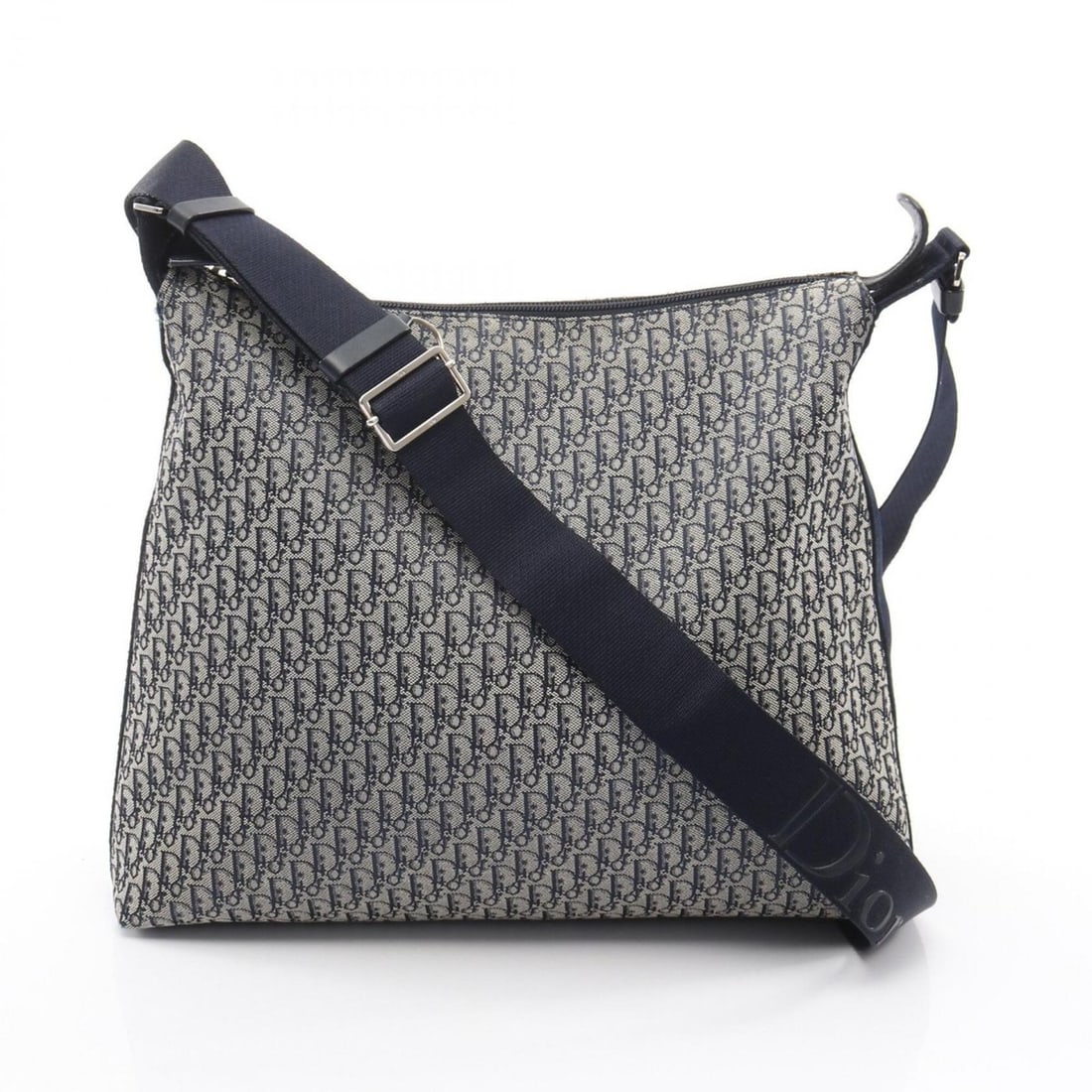 Christian Dior Dior Trotter Shoulder Bag/Handbag, Canvas, Women's, Navy/Beige: --- Catalog ---Category: SizeSize (HxWxD): 28cm x 33.5cm x 9.5cm / 11.02'' x 13.18'' x 3.74''Category: DesignType: Handbag, Shoulder bagColor: Beige, NavyGender: WomenMaterial: Canvas Category: Genera
