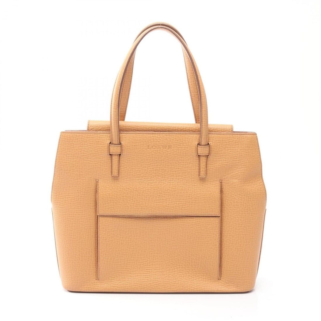 Loewe handbag, leather, women's, beige.: --- Catalog ---Category: SizeSize (HxWxD): 25cm x 30cm x 6.5cm / 9.84'' x 11.81'' x 2.55''Category: DesignType: HandbagColor: BeigeGender: WomenMaterial: Leather Category: GeneralBrand: Loewe--- Item 