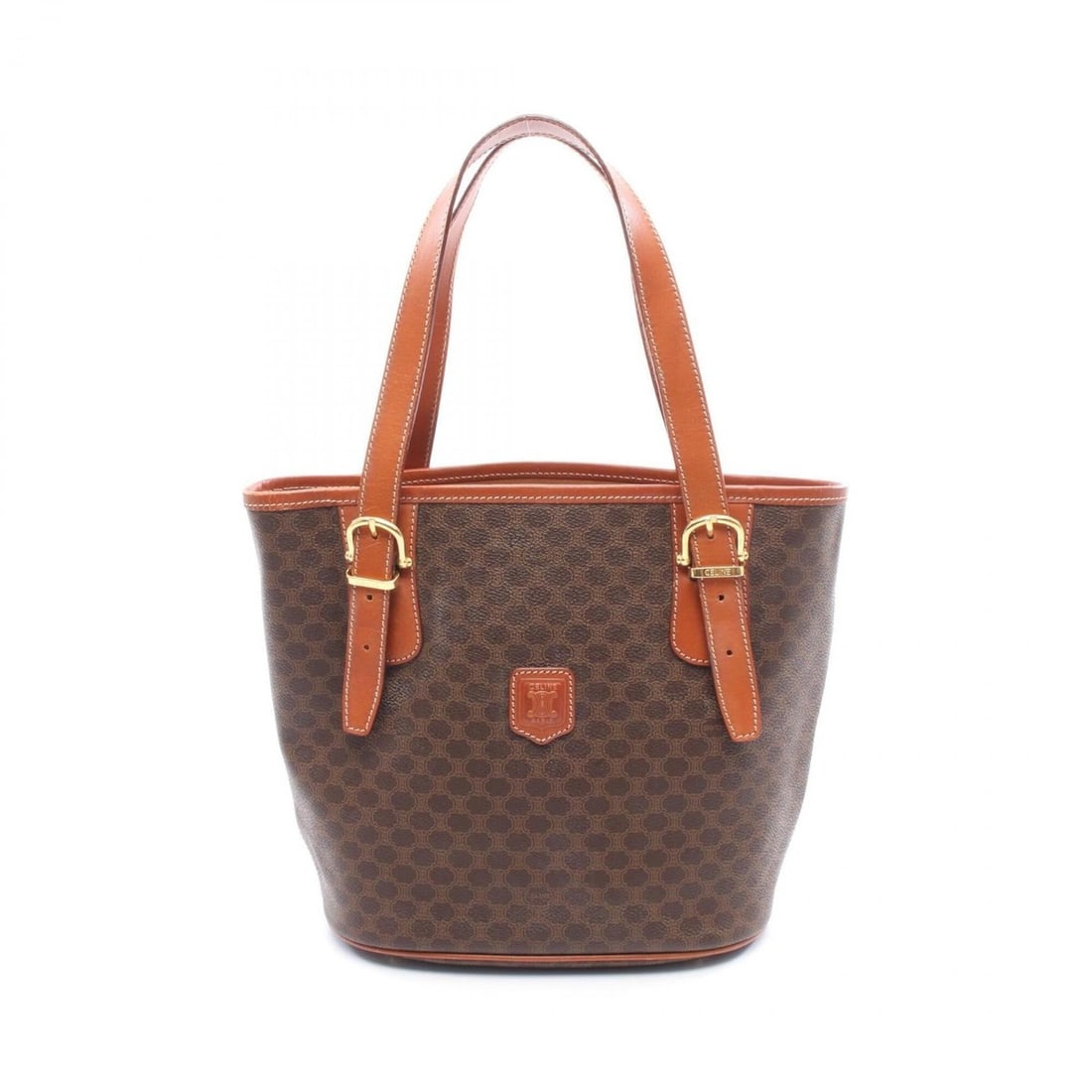 Celine Macadam Tote Bag Handbag, Coated Canvas Leather, Women's, Brown: --- Catalog ---Category: SizeSize (HxWxD): 24cm x 24.5cm x 13cm / 9.44'' x 9.64'' x 5.11''Category: DesignType: Handbag, Tote bagColor: BrownGender: WomenMaterial: Coated canvas , PVC , Leather Catego