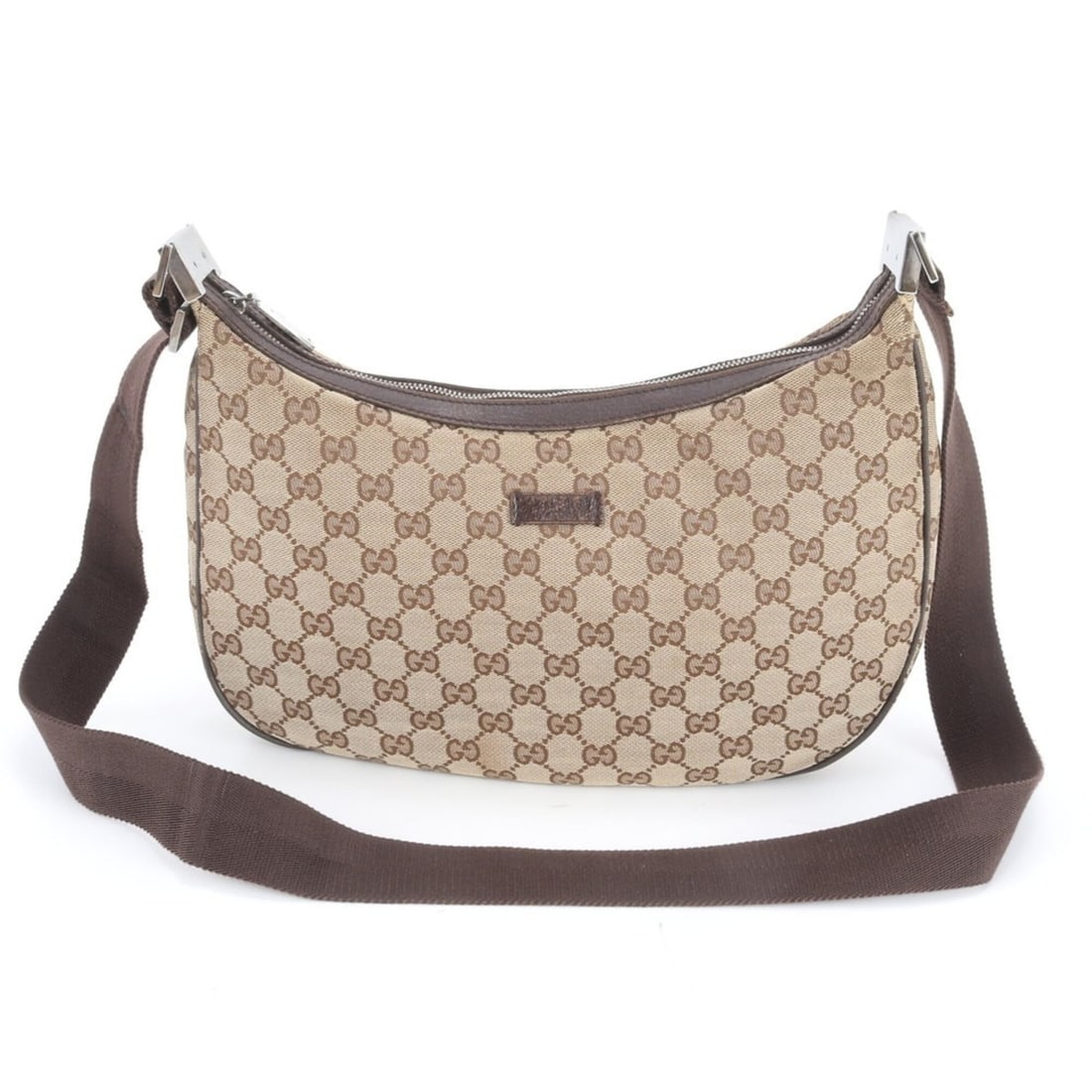 Gucci GG Canvas 122790 Leather Shoulder Bag, Tote Handbag, Brown, Women's: --- Catalog ---Category: SizeSize (HxWxD): 20cm x 30cm x 5cm / 7.87'' x 11.81'' x 1.96''Category: DesignType: Handbag, Shoulder bag, Tote bagColor: Beige, BrownGender: WomenMaterial: Canvas , Leather 