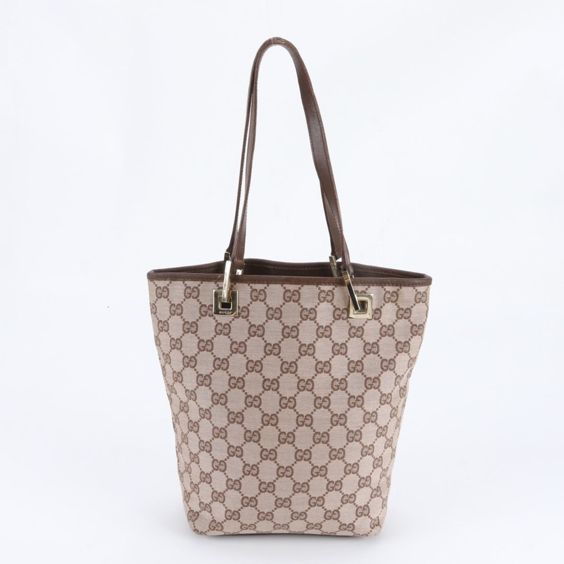 Gucci GG Canvas 002 1099 Leather Tote Bag, Handbag, Shoulder Brown, Women's: --- Catalog ---Category: SizeSize (HxWxD): 25cm x 19cm x 10cm / 9.84'' x 7.48'' x 3.93''Category: DesignType: Handbag, Tote bagColor: BrownGender: WomenMaterial: Canvas , Leather Category: GeneralMPN: