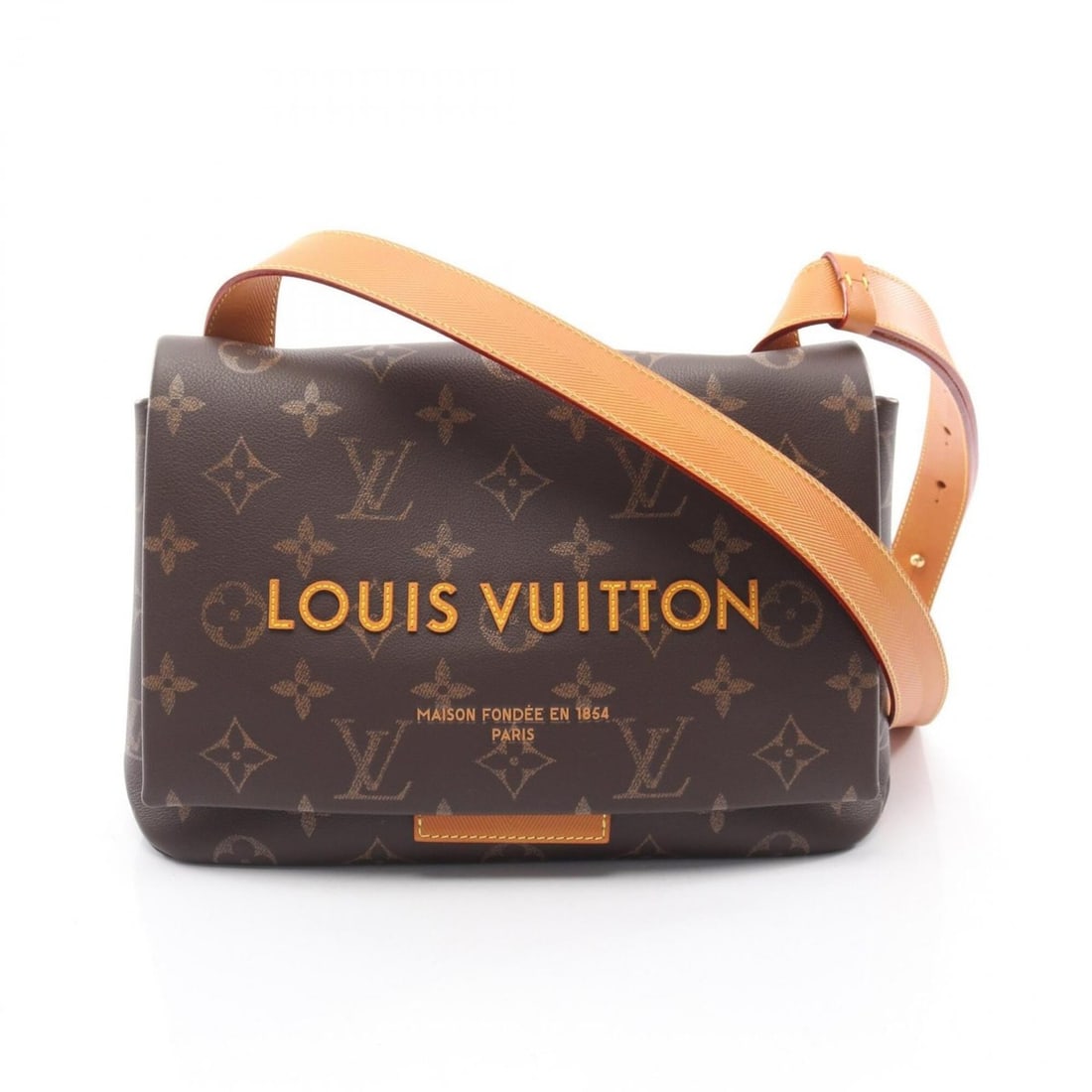 Louis Vuitton Takeout Messenger Monogram Shoulder Bag/Handbag, Coated Canvas and Leather, Women's, (1 of 11)