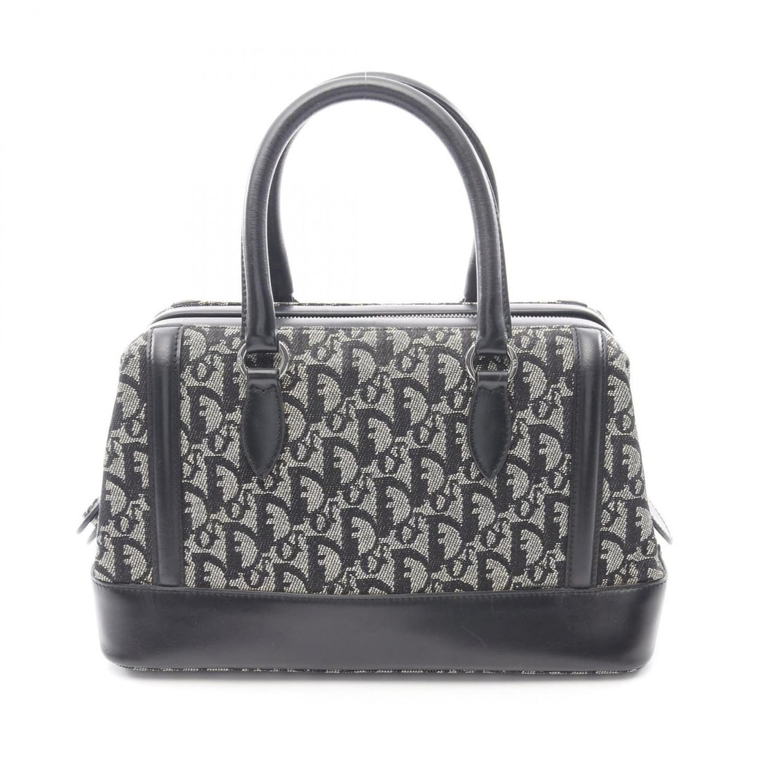 Christian Dior Dior Trotter handbag, canvas and leather, women's, beige/black.: --- Catalog ---Category: SizeSize (HxWxD): 17cm x 30cm x 14.5cm / 6.69'' x 11.81'' x 5.7''Category: DesignType: HandbagColor: Beige, BlackGender: WomenMaterial: Canvas , Leather Category: GeneralBrand