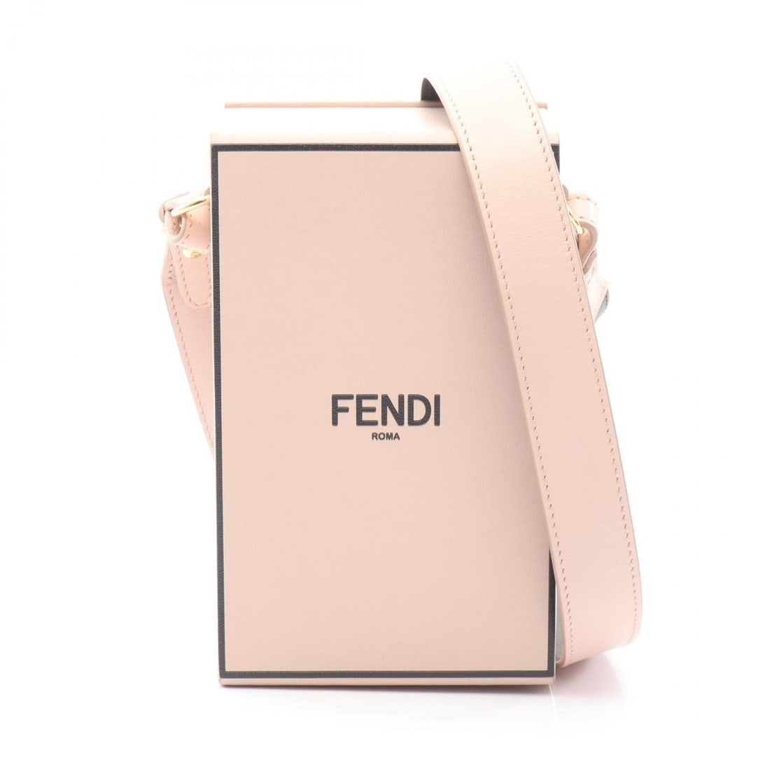 Fendi Box Shoulder Bag Handbag Leather Women's Pink 8BT339: --- Catalog ---Category: SizeSize (HxWxD): 16cm x 10cm x 7cm / 6.29'' x 3.93'' x 2.75''Category: DesignType: Handbag, Shoulder bagColor: PinkGender: WomenMaterial: Leather Category: GeneralBrand: Fend