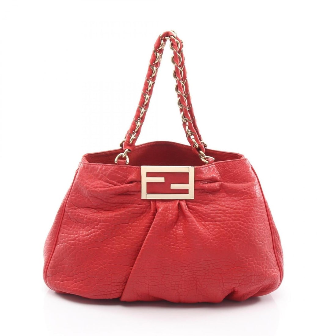 Fendi Mia Tote Bag Handbag Leather Women's Red: --- Catalog ---Category: SizeSize (HxWxD): 28cm x 45cm x 20cm / 11.02'' x 17.71'' x 7.87''Category: DesignType: Handbag, Tote bagColor: Red colorGender: WomenMaterial: Leather Category: GeneralBrand: 