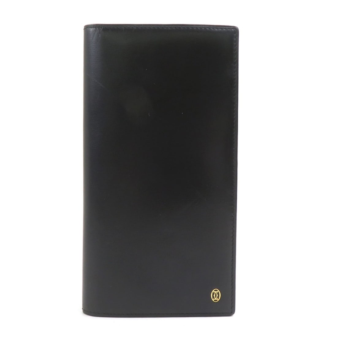 Cartier CARTIER Bi-fold long wallet, leather, black, men's r11177a: --- Catalog ---Category: SizeSize (HxWxD): 18cm x 9.5cm x 1cm / 7.08'' x 3.74'' x 0.39''Category: DesignType: Long wallet (bi-fold)Color: BlackGender: MenMaterial: Leather Category: GeneralBrand: Cart