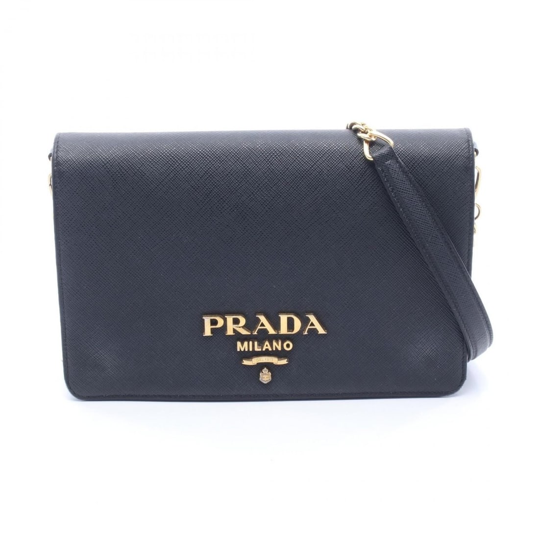 Prada PRADA Shoulder Bag Handbag Leather Women's Black: --- Catalog ---Category: SizeSize (HxWxD): 14.5cm x 21.5cm x 4.5cm / 5.7'' x 8.46'' x 1.77''Category: DesignType: Handbag, Shoulder bagColor: BlackGender: WomenMaterial: Leather Category: GeneralBrand