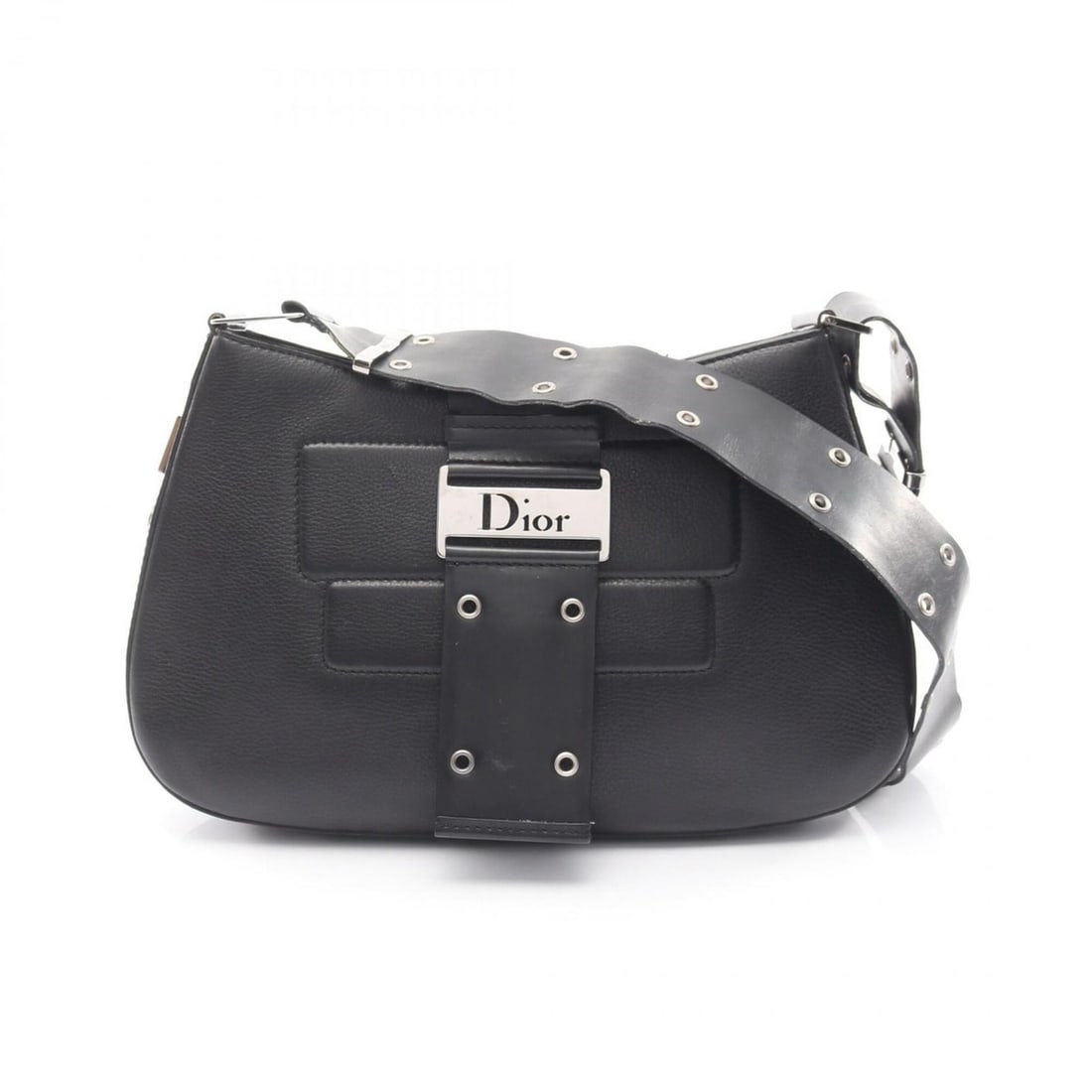 Christian Dior Dior Street Chic Shoulder Bag Handbag Leather Women's Black: --- Catalog ---Category: SizeSize (HxWxD): 19cm x 32cm x 5cm / 7.48'' x 12.59'' x 1.96''Category: DesignType: Handbag, Shoulder bagColor: BlackGender: WomenMaterial: Leather Category: GeneralBrand: Ch