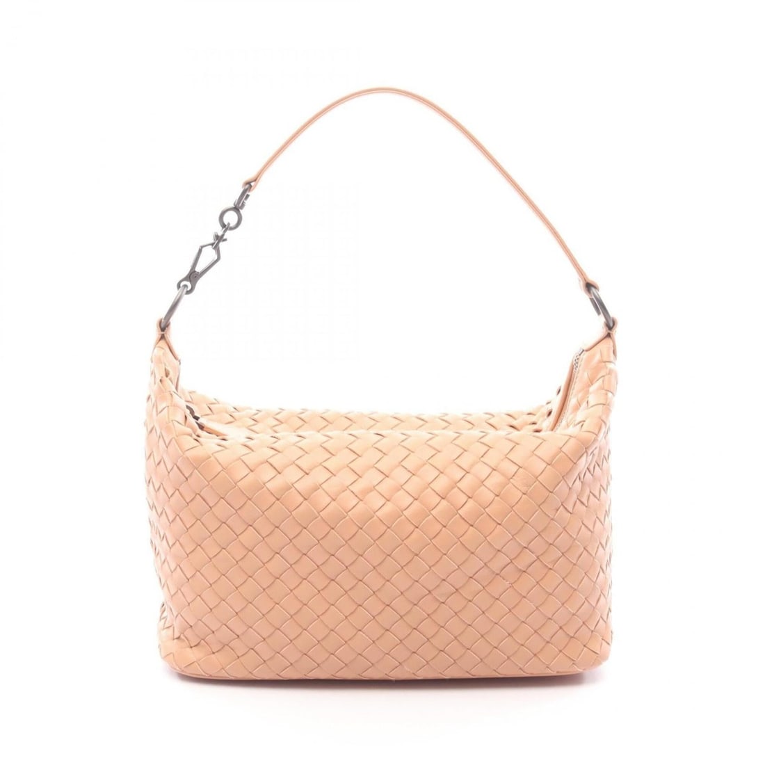 Bottega Veneta Intrecciato Handbag, Leather, Women's, Pink (1 of 12)