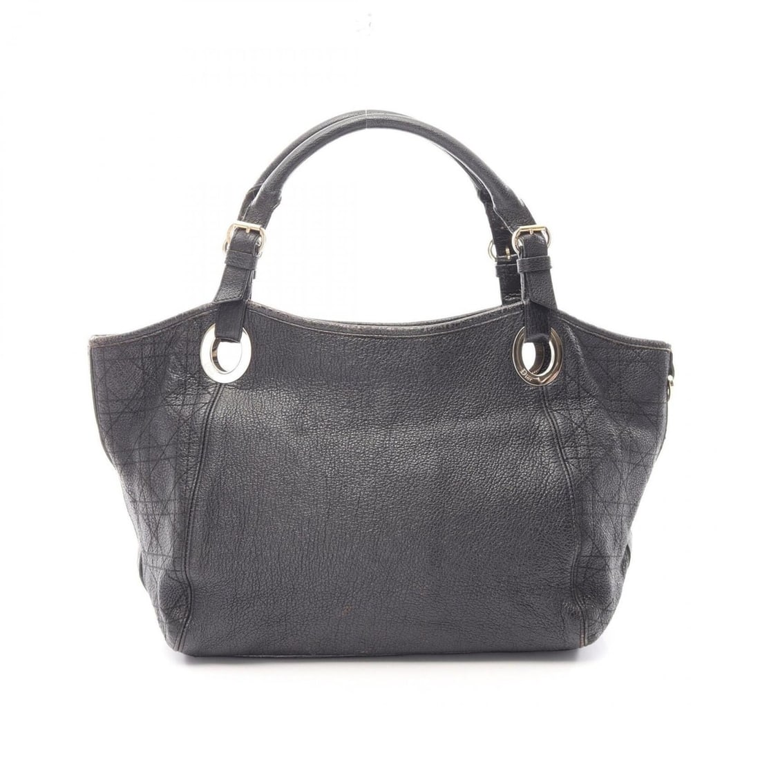 Christian Dior Cannage Tote Bag Handbag Leather Women's Black: --- Catalog ---Category: SizeSize (HxWxD): 26cm x 30cm x 15cm / 10.23'' x 11.81'' x 5.9''Category: DesignType: Tote bagColor: BlackGender: WomenMaterial: Leather Category: GeneralBrand: Christian Dior