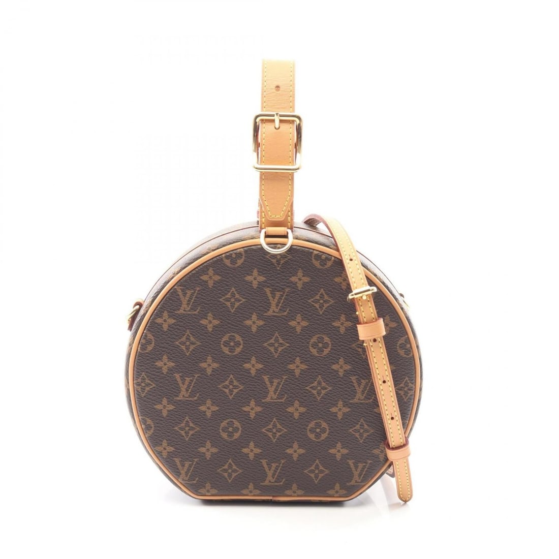Louis Vuitton Petite Boite Chapeau Monogram 2-Way Handbag, Coated Canvas Leather, Women's, Brown,: --- Catalog ---Category: SizeSize (HxWxD): 15.5cm x 16.5cm x 7.5cm / 6.1'' x 6.49'' x 2.95''Category: DesignType: HandbagColor: BrownGender: WomenMaterial: PVC , Leather Category: GeneralMPN: M43514Br
