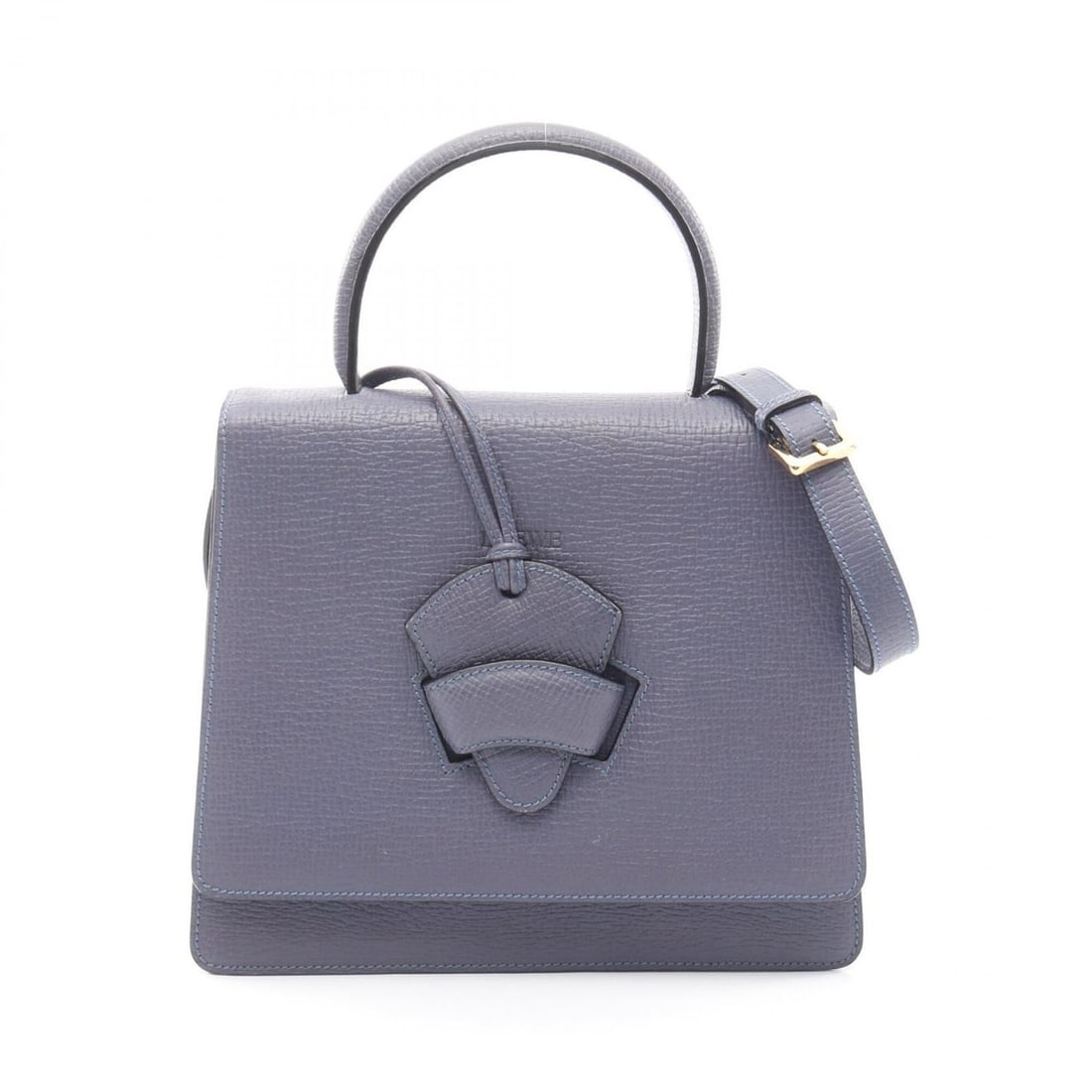 Loewe Barcelona Handbag, Leather, Women's, Blue: --- Catalog ---Category: SizeSize (HxWxD): 23.5cm x 27.5cm x 6cm / 9.25'' x 10.82'' x 2.36''Category: DesignType: HandbagColor: BlueGender: WomenMaterial: Leather Category: GeneralBrand: Loewe--- Item
