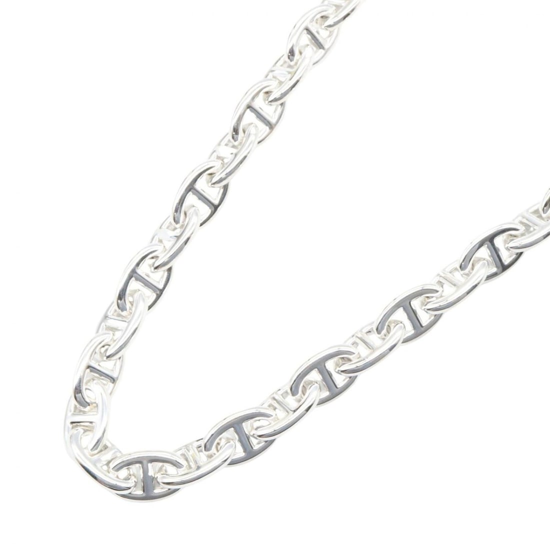 Hermes Chaine d'Ancre PM Necklace, Sterling Silver 925, Women's Jewelry, Tone (1 of 10)