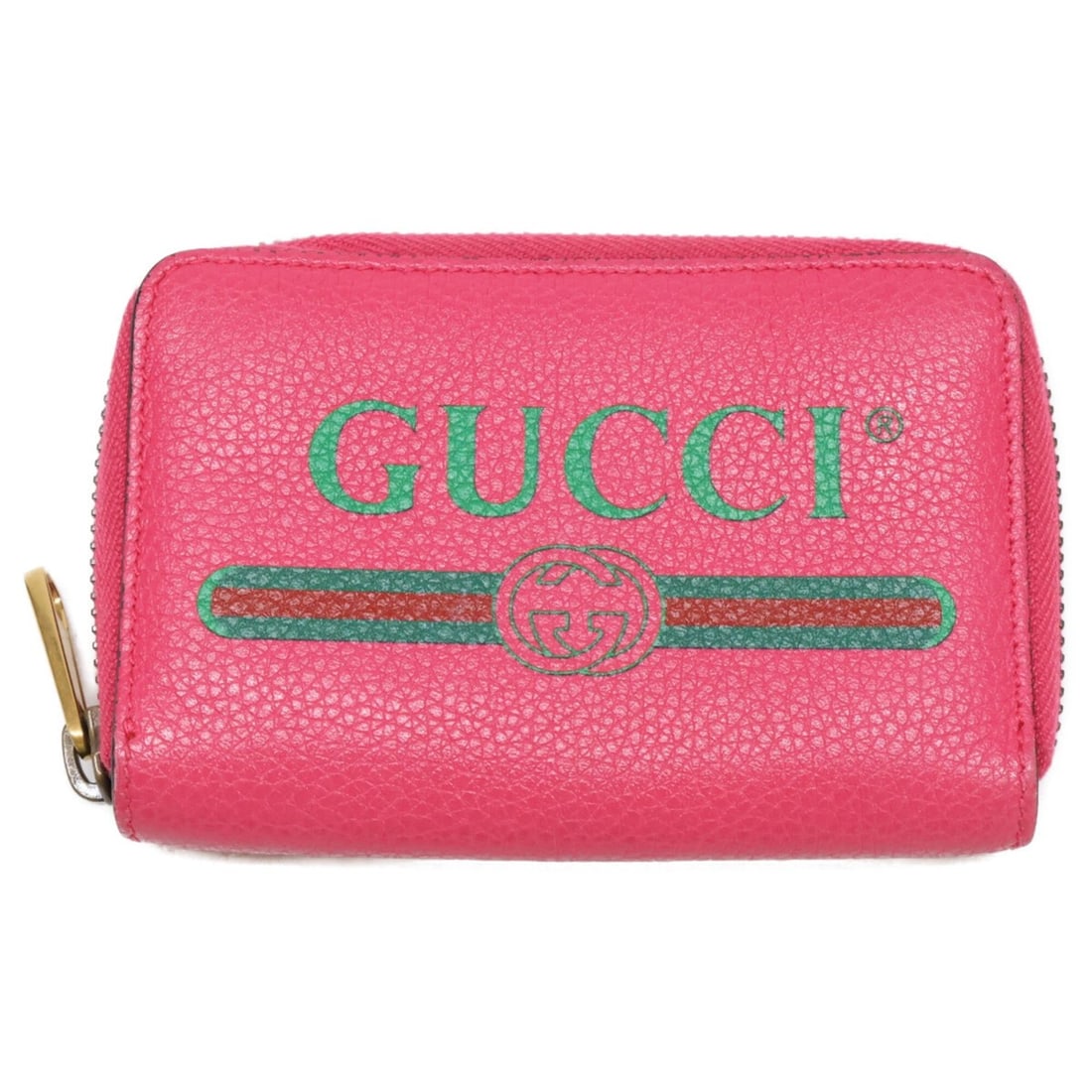 GUCCI 496319 Web Stripe Vintage Logo Compact Wallet (Coin Purse) Pink Men's: --- Catalog ---Category: SizeSize (HxWxD): 8cm x 12cm x 2cm / 3.14'' x 4.72'' x 0.78''Category: DesignType: Coin purse/coin caseColor: PinkGender: MenMaterial: Leather Category: GeneralBrand: Gucci---
