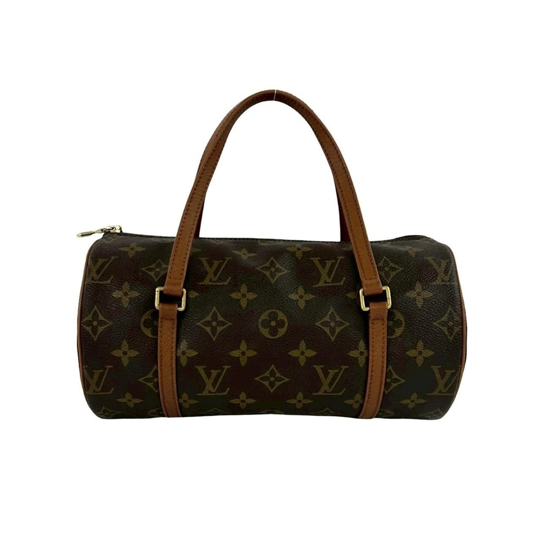 LOUIS VUITTON Papillon 26 Monogram Pattern Leather Handbag Mini Boston Bag Brown mg393: --- Catalog ---Category: SizeSize (HxWxD): 13cm x 25.5cm x 13cm / 5.11'' x 10.03'' x 5.11''Category: DesignType: Boston bag, HandbagColor: BrownGender: WomenMaterial: Leather , PVC Category: GeneralBr