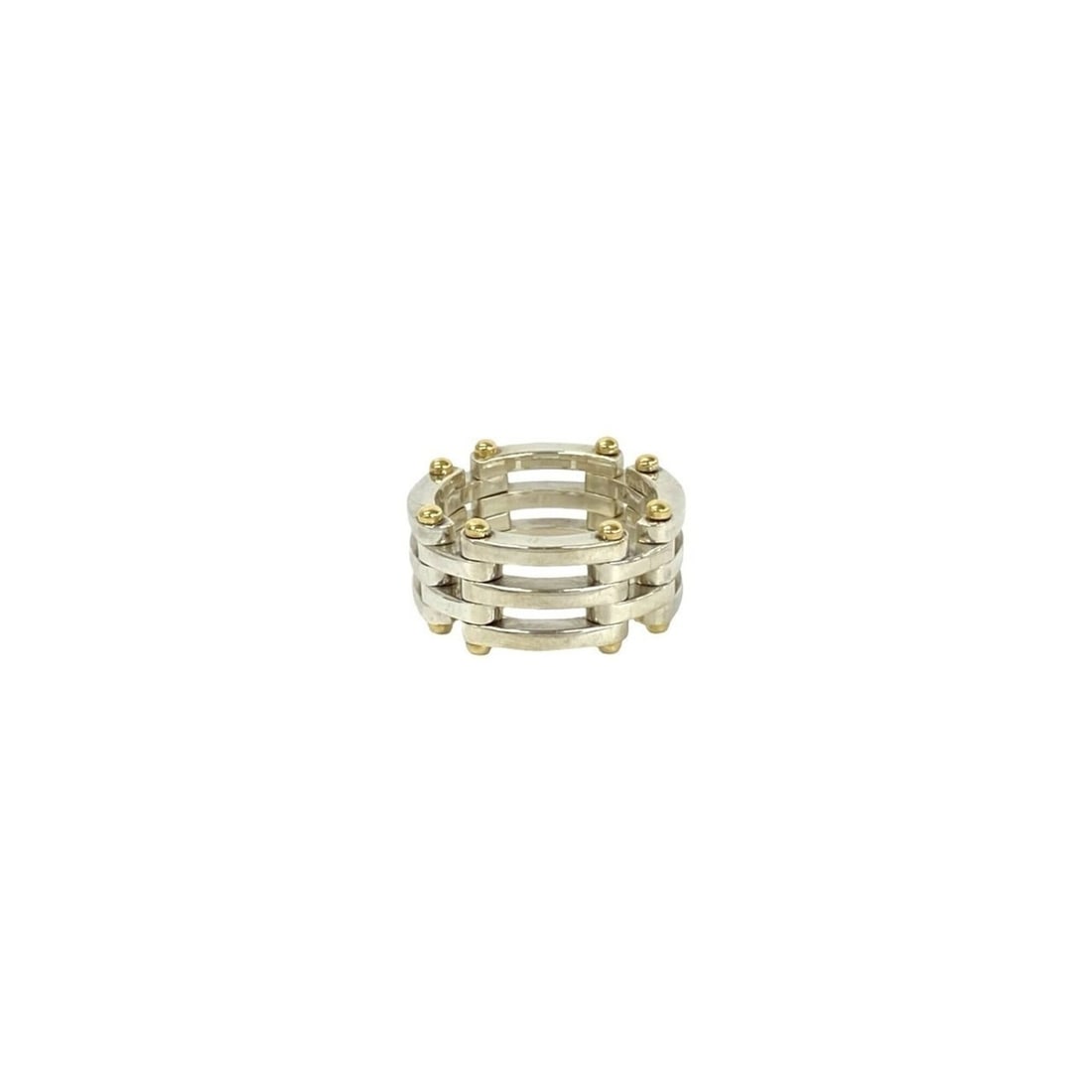 TIFFANY&Co. Tiffany Gate Ring, Sterling Silver 925, Accessory, Jewelry, Silver, 66471: --- Catalog ---Category: SizeJP Size: 17US Size: 8.5Category: DesignType: Band ringColor: SilverGender: WomenMaterial: Silver 925Category: GeneralBrand: Tiffany--- Item List ---Section: ConditionRanki