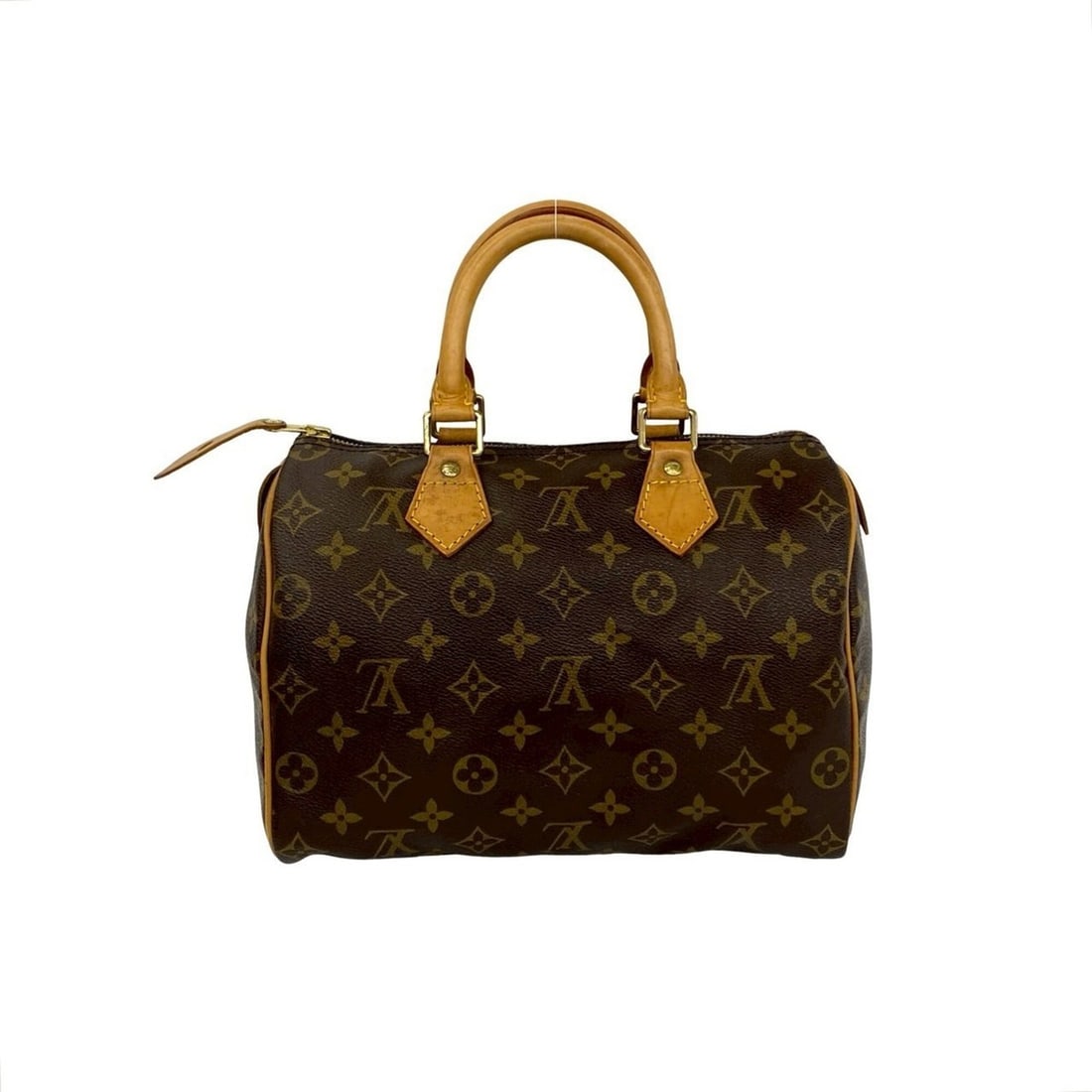 LOUIS VUITTON Louis Vuitton Vintage Speedy 25 Monogram Leather Handbag Mini Boston Bag Brown 151-5: --- Catalog ---Category: SizeSize (HxWxD): 20cm x 25cm x 15cm / 7.87'' x 9.84'' x 5.9''Category: DesignType: Boston bag, HandbagColor: BrownGender: WomenMaterial: Leather , PVC Category: GeneralBrand:
