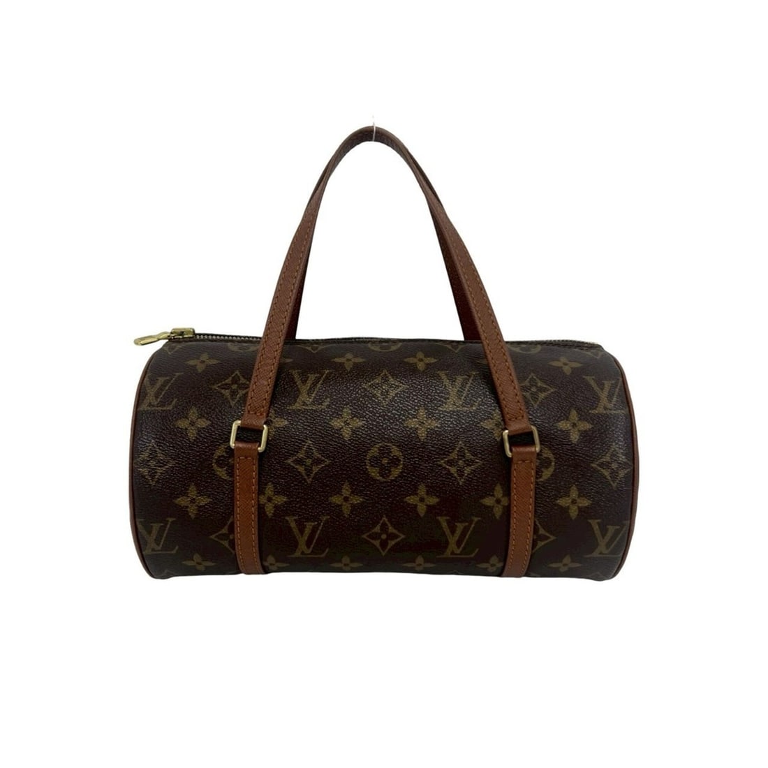 LOUIS VUITTON Papillon Monogram Leather Handbag Mini Boston Bag Brown 13913: --- Catalog ---Category: SizeSize (HxWxD): 13cm x 22.5cm x 13cm / 5.11'' x 8.85'' x 5.11''Category: DesignType: Boston bag, HandbagColor: BrownGender: WomenMaterial: Leather , PVC Category: GeneralBra