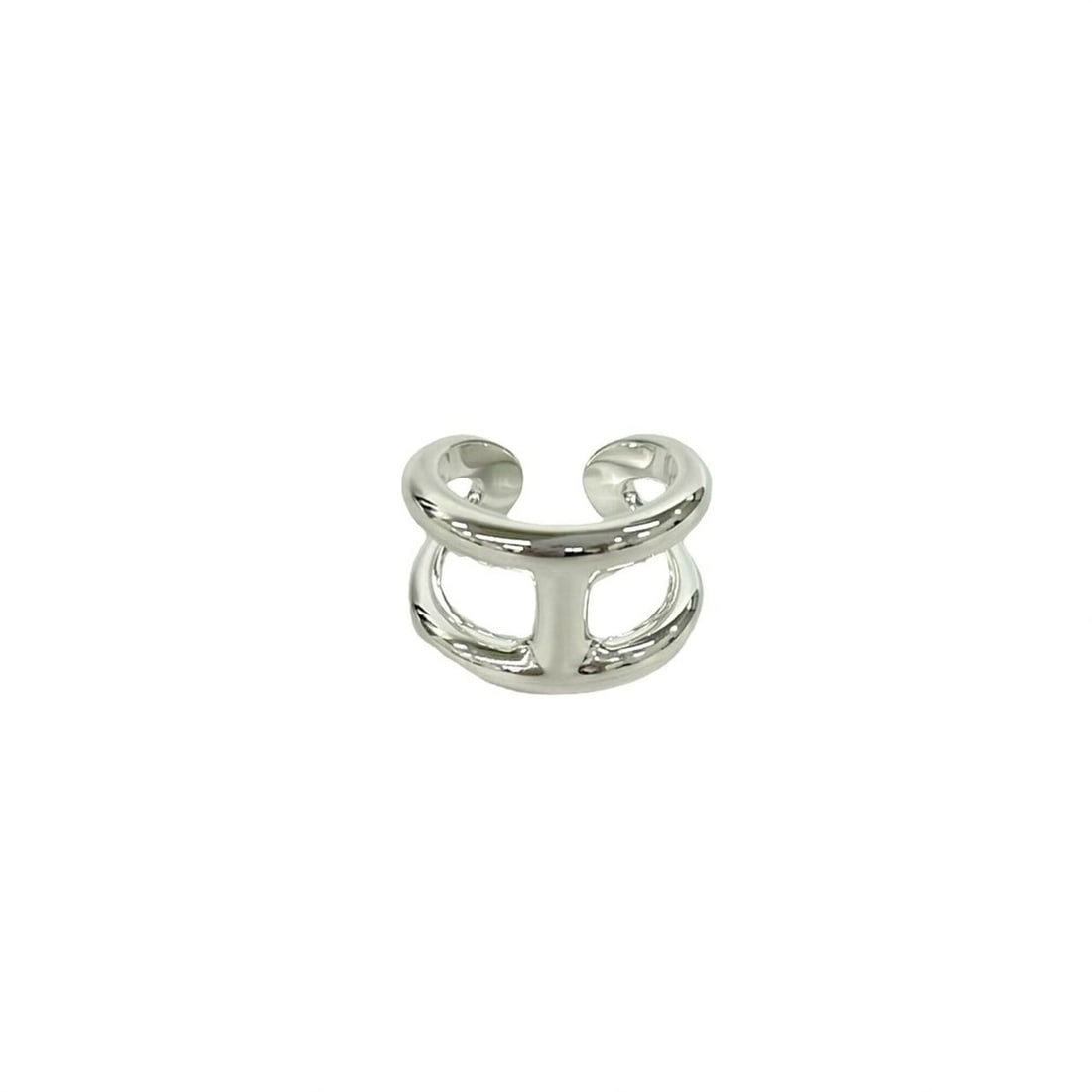 HERMES Osmo's GM Ring, Sterling Silver 925, Size 2, Men's Accessory, Silver, Item Number 17763 (1 of 10)