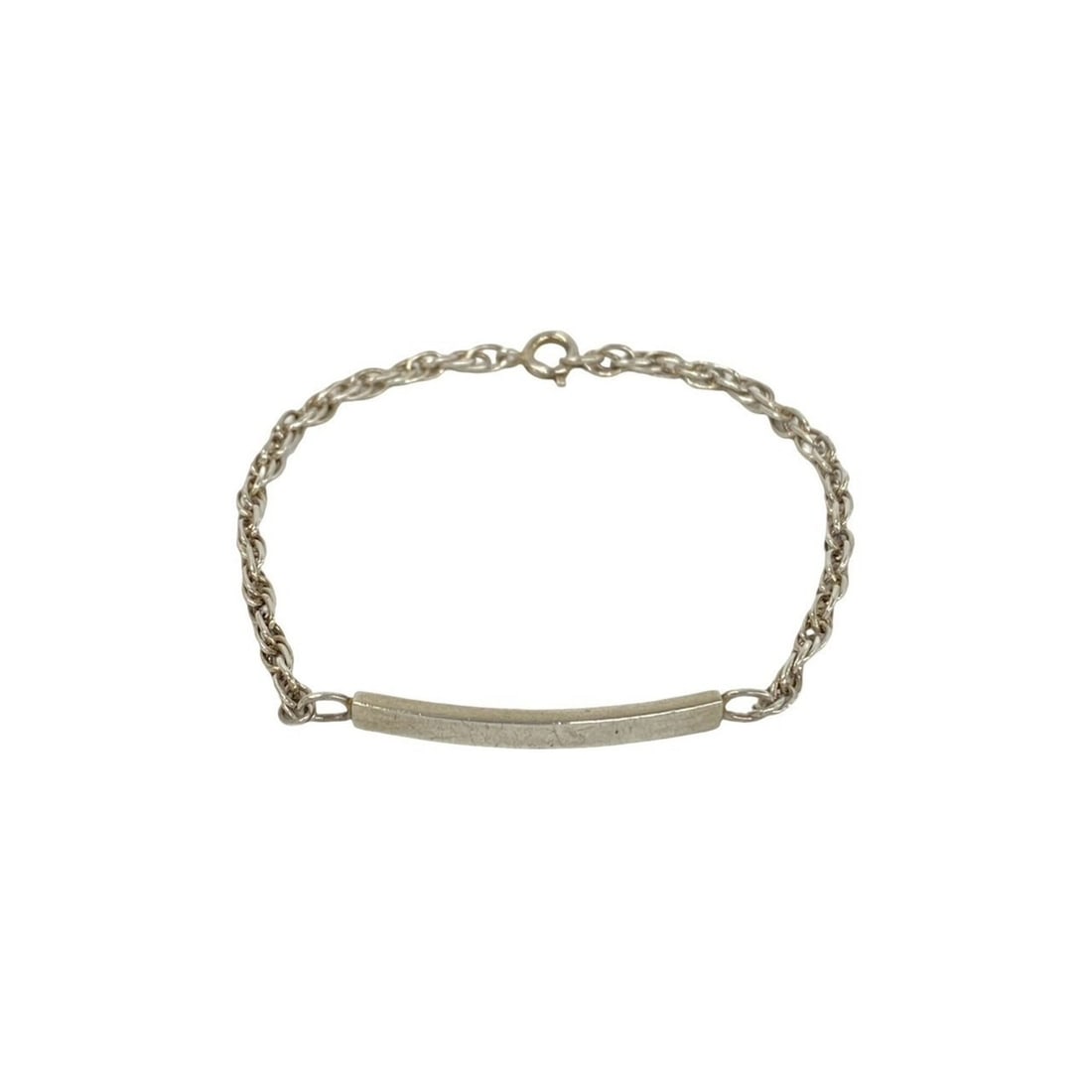 TIFFANY&Co. Tiffany ID Chain Bracelet, Sterling Silver 925, Accessory, Silver, Item Number 84672: --- Catalog ---Category: SizeLength: 18cm / 7.08''Category: DesignType: Charm braceletColor: SilverGender: WomenMaterial: Silver 925Category: GeneralBrand: Tiffany--- Item List ---Section: ConditionRa