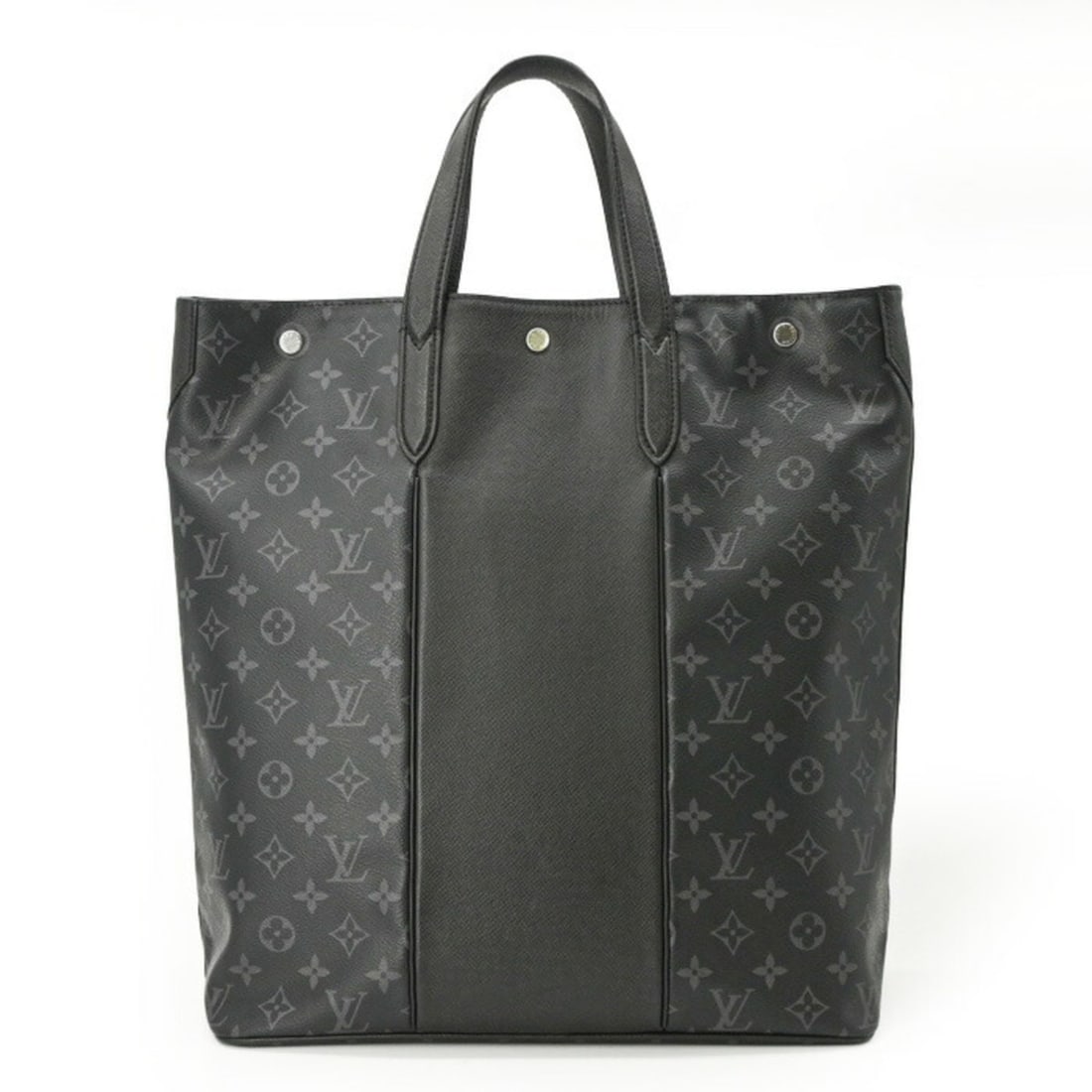 LOUIS VUITTON Louis Vuitton Taigarama Monogram City Tote Bag Handbag Noir M30431: --- Catalog ---Category: SizeSize (HxWxD): 40cm x 35cm x 13cm / 15.74'' x 13.77'' x 5.11''Category: DesignType: Handbag, Tote bagColor: Black, Monogram, NoirGender: Women,MenMaterial: Taigarama , Mono