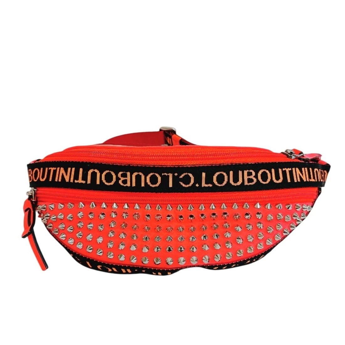 Christian Louboutin Paris New York City Body Bag/Waist Pouch - Cute Orange: --- Catalog ---Category: SizeSize (HxWxD): 13cm x 35cm / 5.11'' x 13.77''Strap Length: 85cm / 33.46''Category: DesignType: Sling bagColor: OrangeGender: MenMaterial: Canvas Category: GeneralBrand: Chr