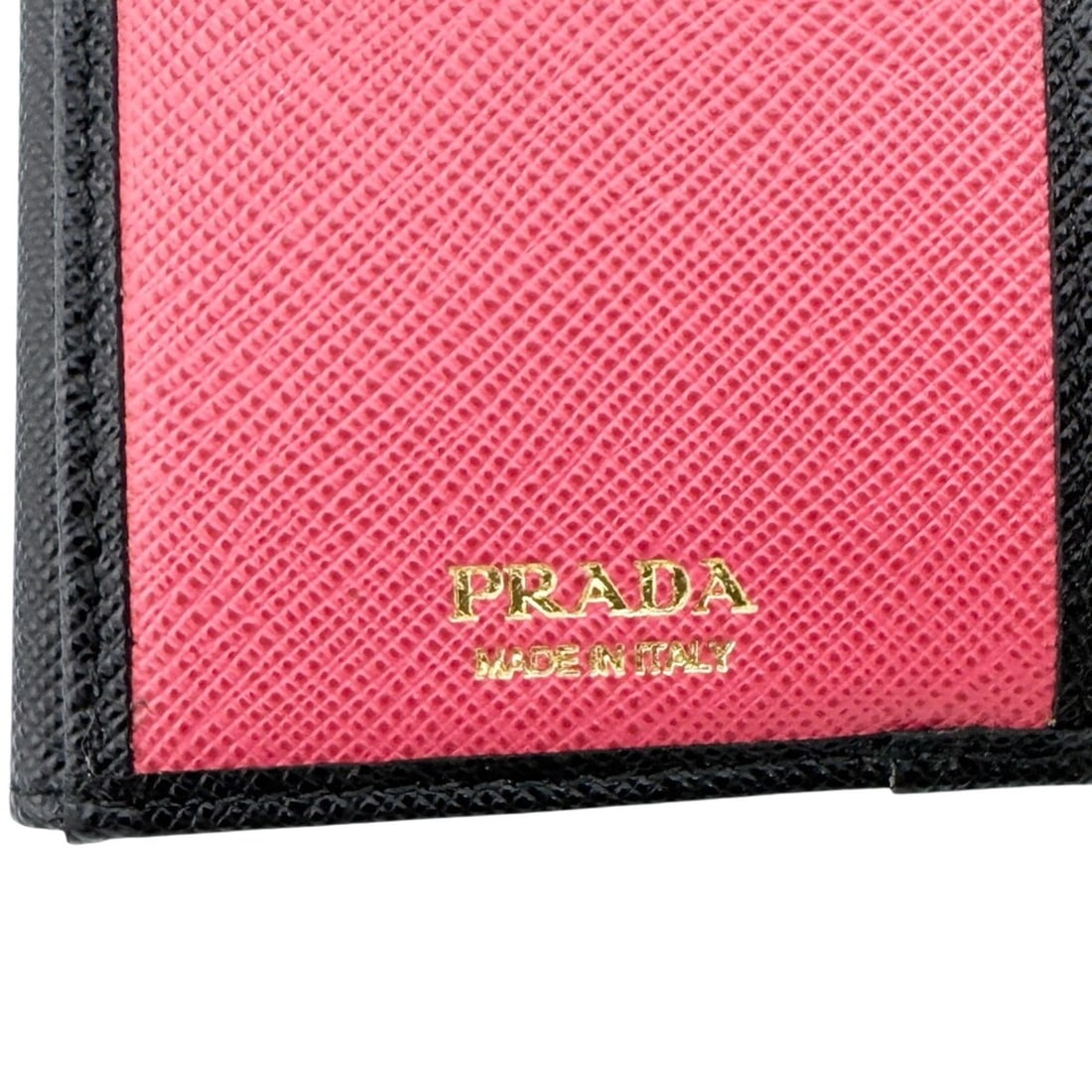 PRADA 1MH043 Compact Wallet Tri-fold Black - 10