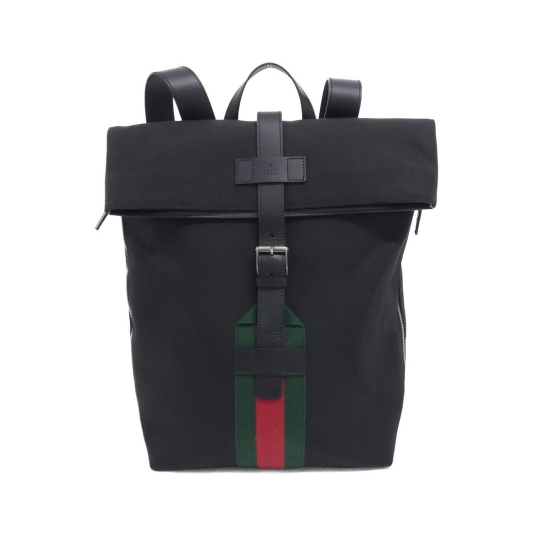 Gucci 619749 KWT6N Backpack: --- Catalog ---Category: SizeSize (HxWxD): 46cm x 30cm x 19cm / 18.11'' x 11.81'' x 7.48''Category: DesignType: BackpackColor: BlackGender: Men,WomenMaterial: Canvas Hardware Color: SilverCategory: