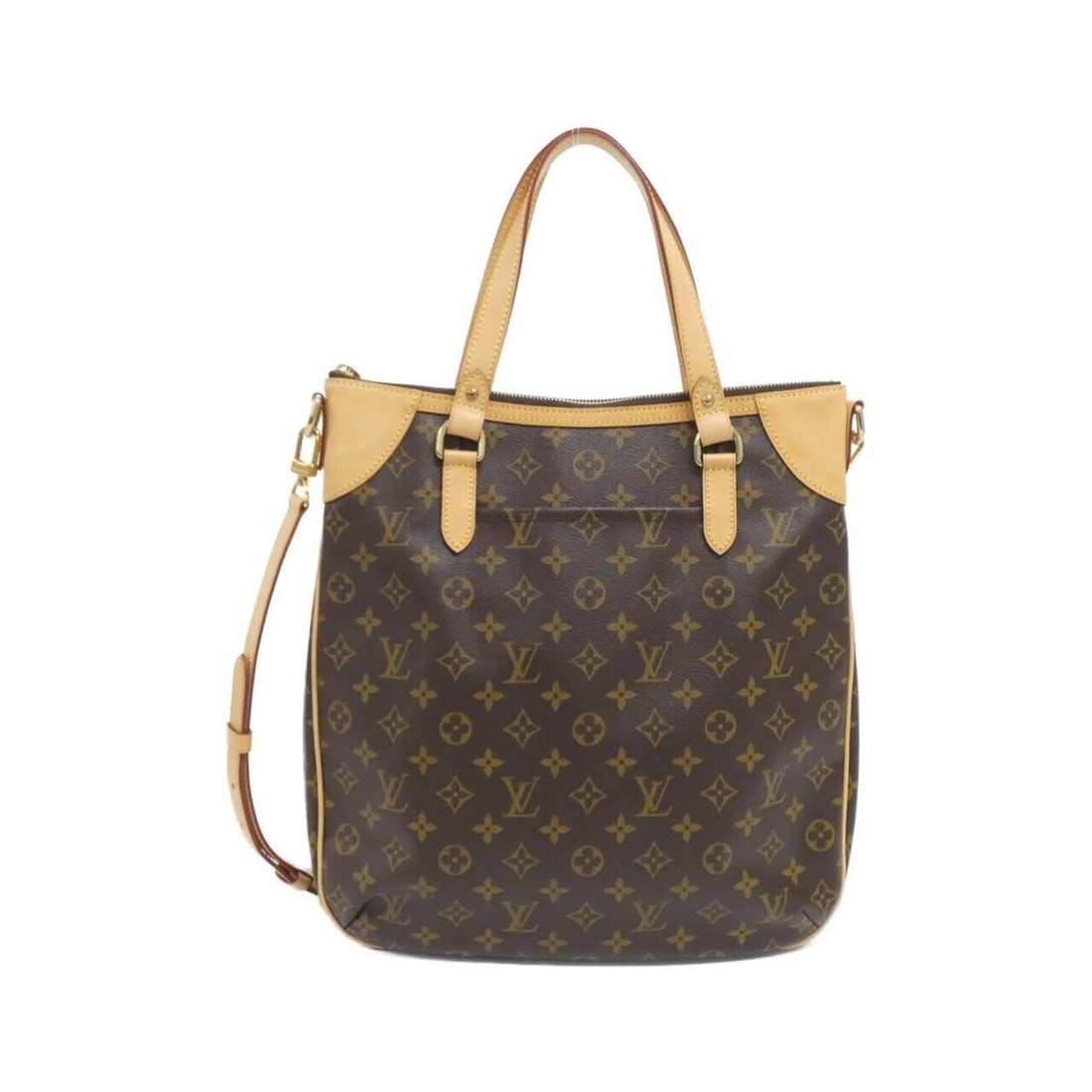 Louis Vuitton Monogram Odeon GM M56388 Handbag: --- Catalog ---Category: SizeSize (HxWxD): 37cm x 36cm x 6cm / 14.56'' x 14.17'' x 2.36''Category: DesignType: HandbagColor: MarronGender: Men,WomenMaterial: Coated canvas Hardware Color: