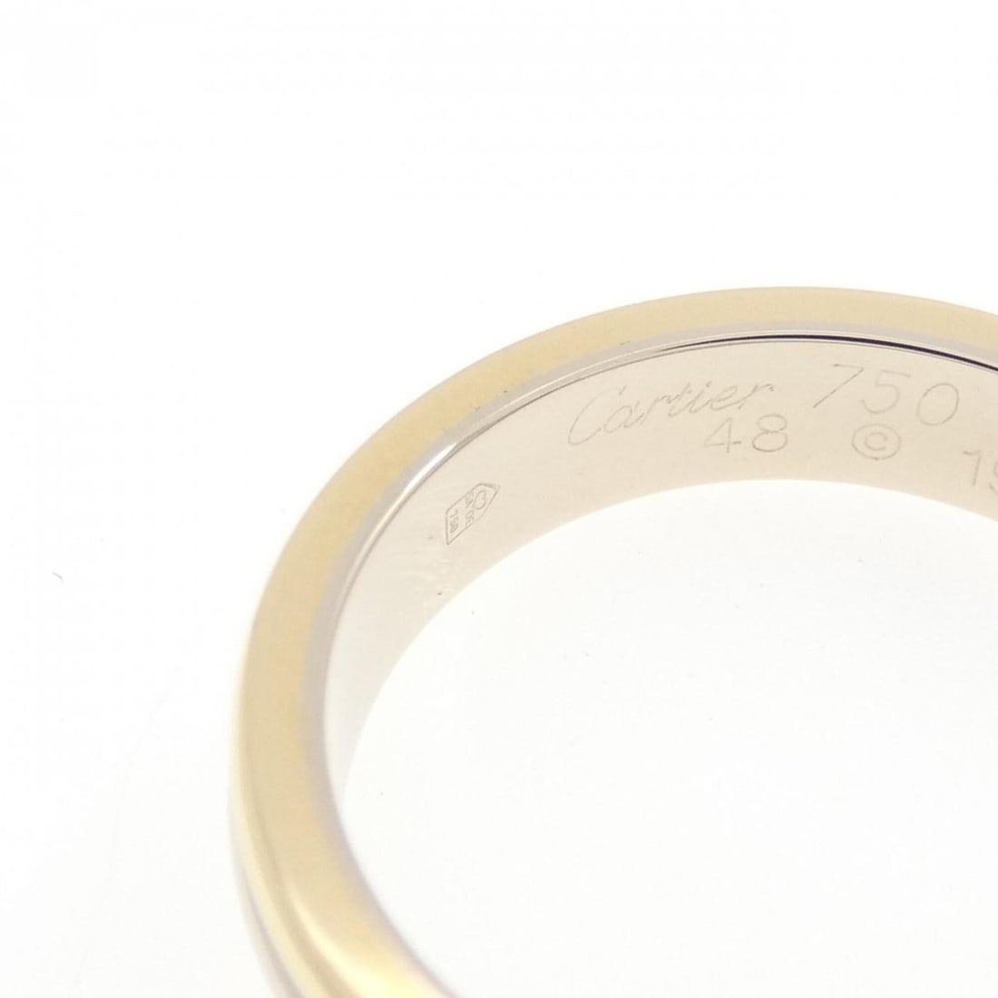 Cartier Three Gold Wedding Ring - 3