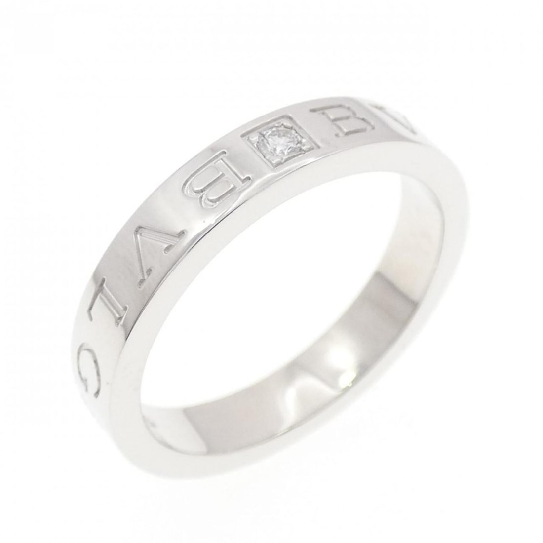 Bvlgari Bulgari B.zero1 Ring: --- Catalog ---Category: SizeJP Size: 19.0US Size: 9.5Category: DesignType: Band ringStone: DiamondGender: Men,WomenMaterial: White gold (18K)Category: GeneralMPN: AN853348?339978Brand: Bvlgari--- Ite