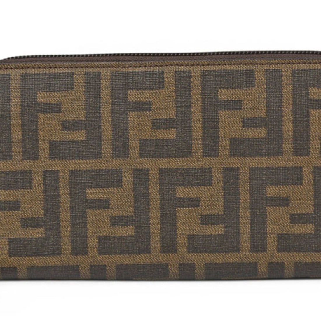 Fendi wallet, FENDI long 8M0024 ZUCCA pattern, brown.: --- Catalog ---Category: SizeSize (HxWxD): 10cm x 19cm x 2.5cm / 3.93'' x 7.48'' x 0.98''Category: DesignType: Long wallet (bi-fold)Color: BrownGender: UnisexMaterial: PVC Category: GeneralMPN: 8M0024