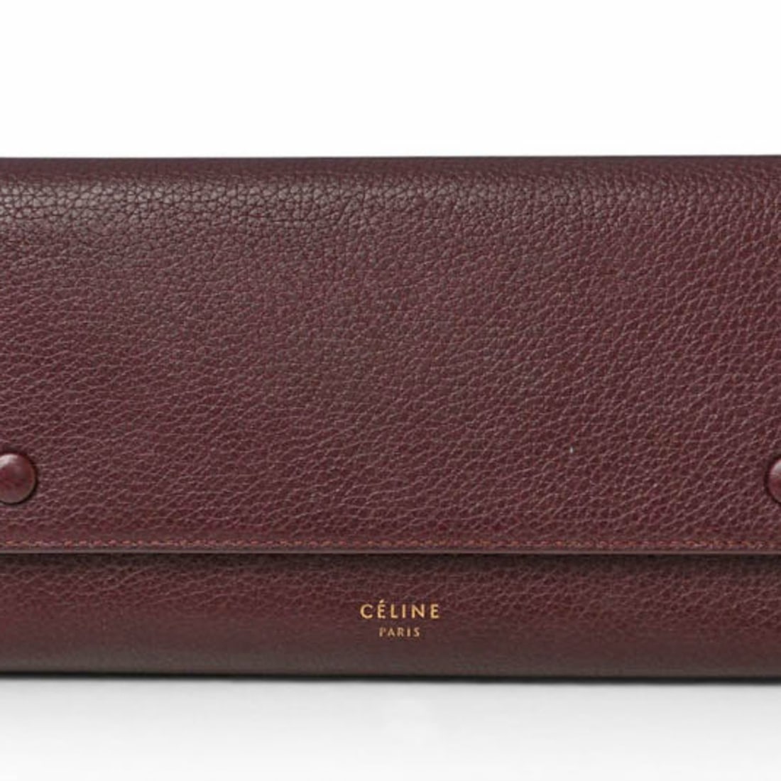 Celine wallet, CELINE long large flap, multifunction, wine color, 101673AFE.28WN (1 of 17)