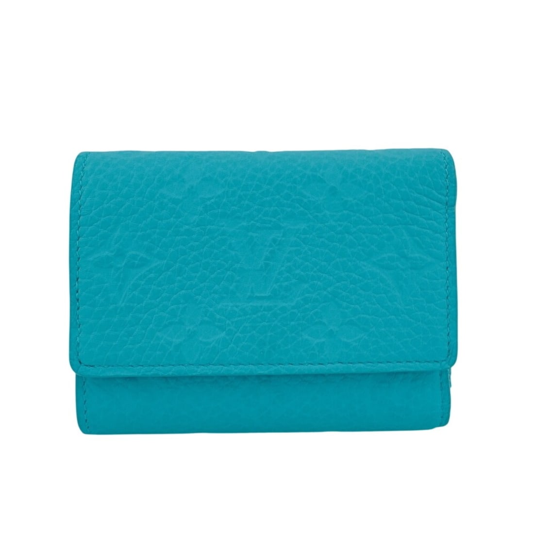 LOUIS VUITTON M11500 Tri-fold Wallet, Blue: --- Catalog ---Category: SizeSize (HxWxD): 8cm x 11cm / 3.14'' x 4.33''Category: DesignType: Wallet (tri-fold)Color: BlueGender: WomenMaterial: Leather Category: GeneralBrand: Louis Vuitton--- Item