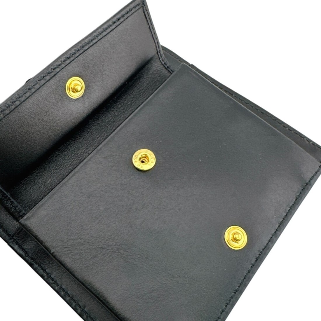 PRADA Compact Wallet, Tri-fold Black - 14