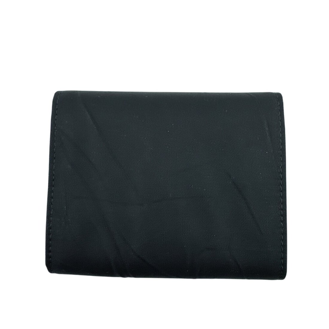 PRADA Compact Wallet, Tri-fold Black - 2