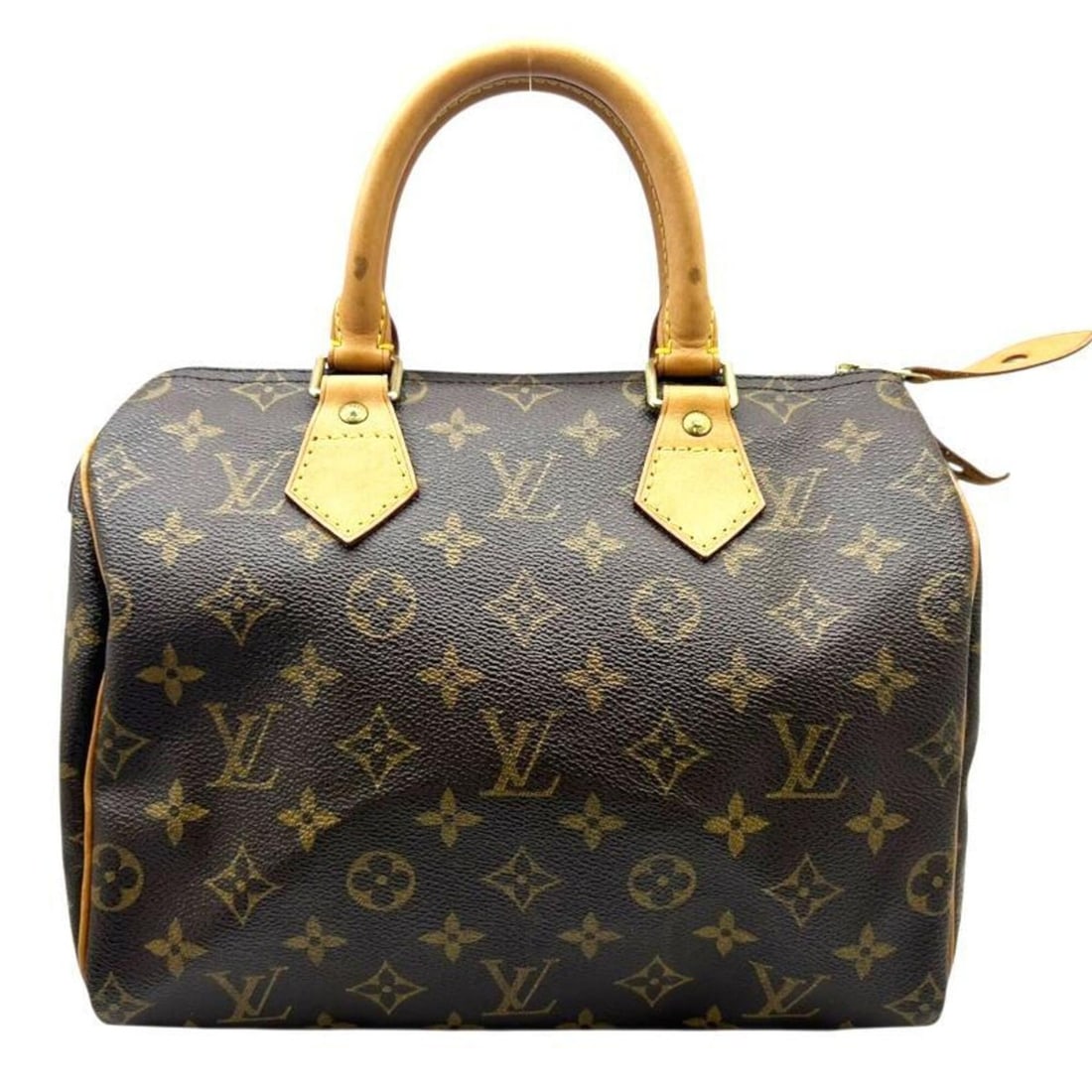 LOUIS VUITTON Monogram Speedy 25 M41528 SP0073 Boston Bag, Men's/Women's, Brown (1 of 12)