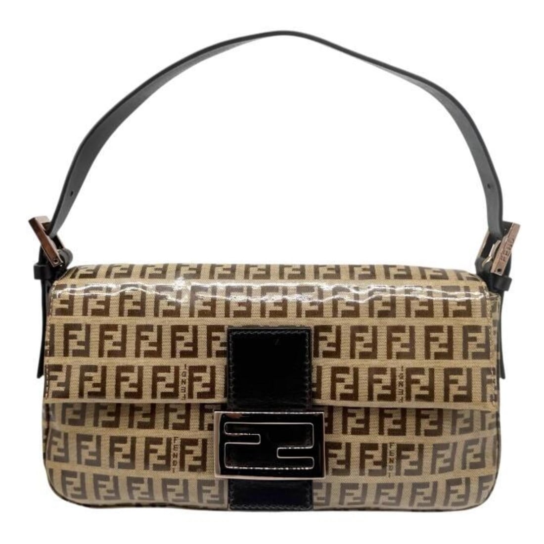 FENDI Zucchino Mamma Bucket PVC Beige 8BR000 Brown Handbag Shoulder Bag for Women: --- Catalog ---Category: SizeSize (HxWxD): 14cm x 25cm x 4cm / 5.51'' x 9.84'' x 1.57''Category: DesignType: Handbag, Shoulder bagColor: BeigeGender: WomenMaterial: Coated canvas Category: GeneralBran