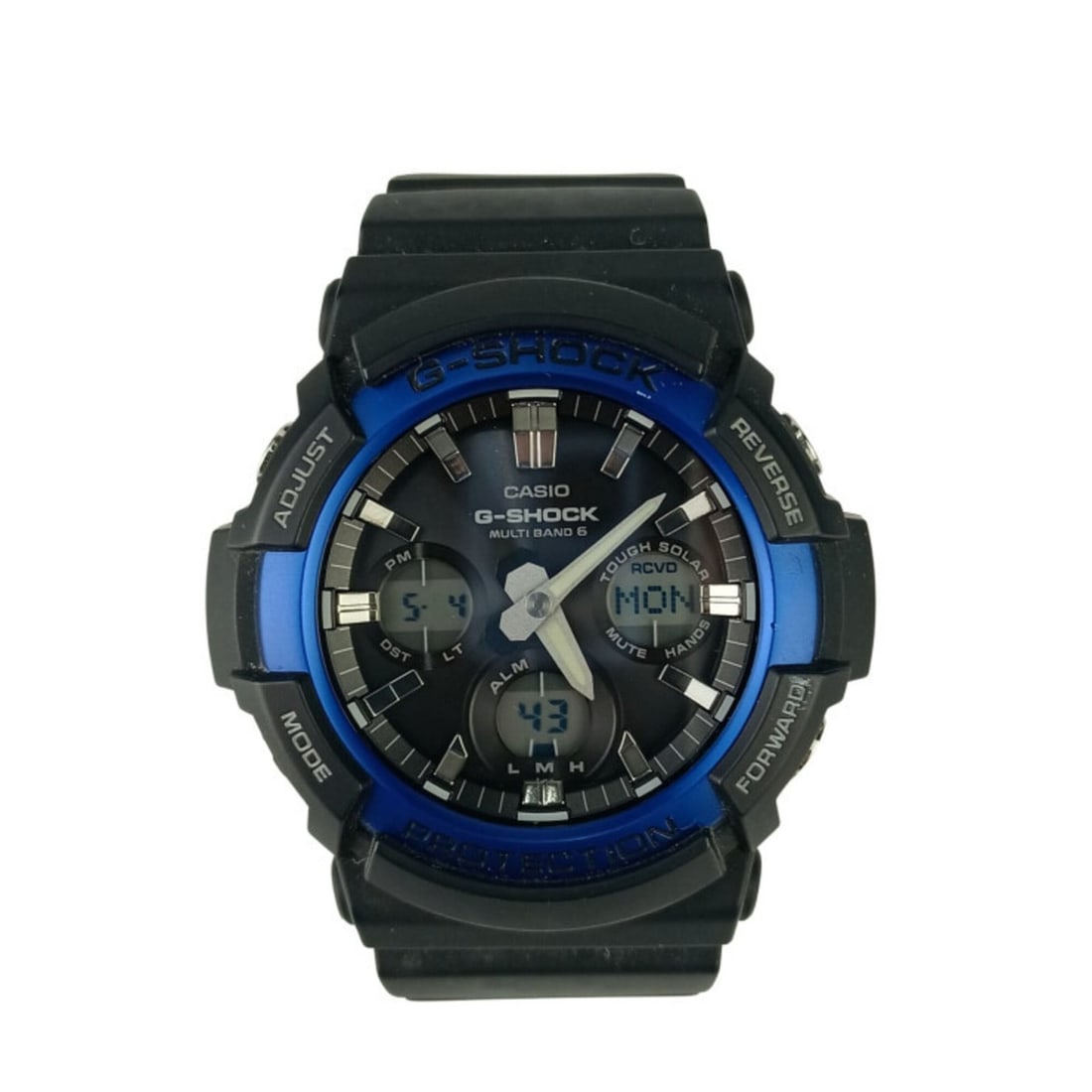 CASIO G-SHOCK ANALOG-DIGITAL GAW-100 SERIES GAW-100B-1A2JF Black Dial Resin/Aluminum Men's Watch: --- Catalog ---Category: SizeWrist Size: 22.5cm / 8.85''Case Diameter: 52.5mm / 2.07''Category: DesignType: WristwatchGender: MenColor (Dial): BlackMaterial (Band): AluminumMaterial (Case): AluminumCa