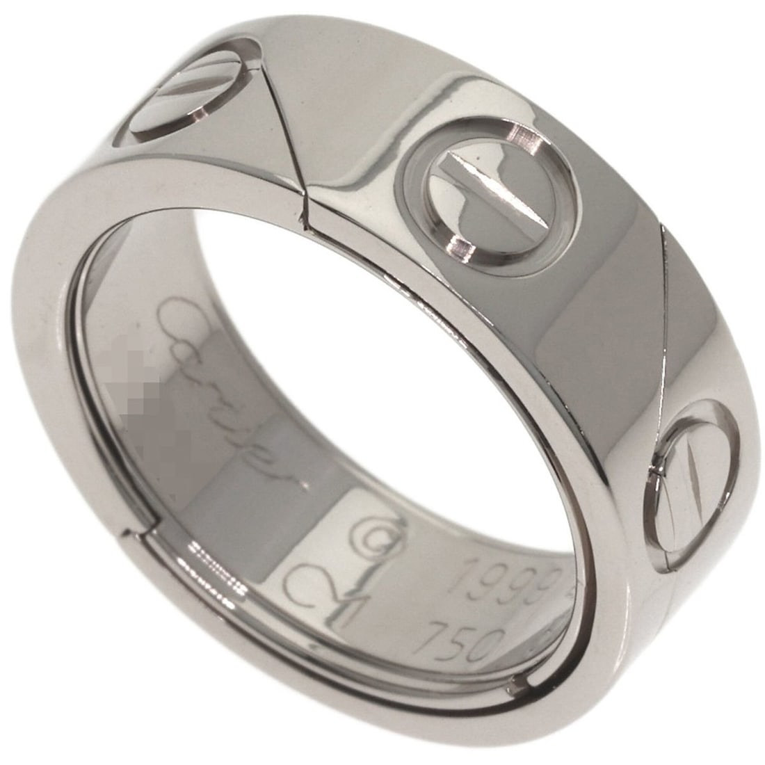 Cartier Astro Love Ring #52, 18K White Gold, Women's Ring, CARTIER: --- Catalog ---Category: SizeJP Size: 12US Size: 6.5Category: DesignType: Band ringGender: WomenMaterial: White gold (18K)Category: GeneralBrand: Cartier--- Item List ---Section: ConditionRanking: Ran