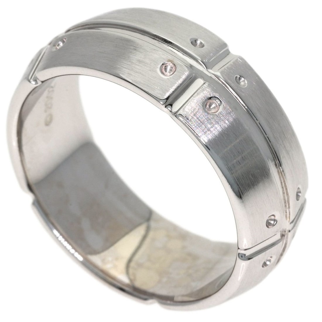 Tiffany & Co. Streamerica Ring, 18K White Gold, Women's.: --- Catalog ---Category: SizeJP Size: 17US Size: 8.5Category: DesignType: Band ringGender: WomenMaterial: White gold (18K)Category: GeneralBrand: Tiffany--- Item List ---Section: ConditionRanking: Ran