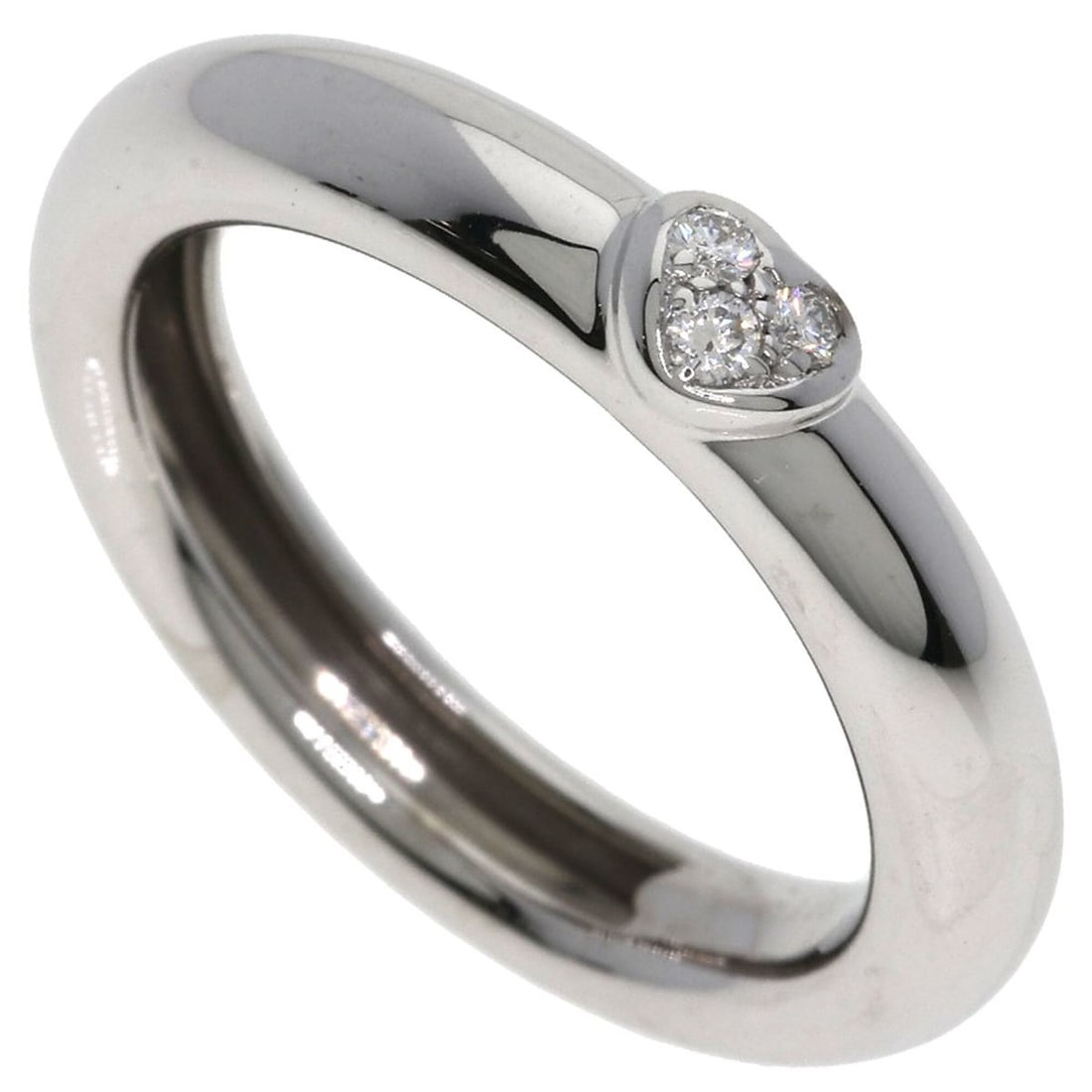 Tiffany & Co. Friendship Diamond Ring, 18K White Gold, Women's.: --- Catalog ---Category: SizeJP Size: 12US Size: 6.5Category: DesignType: Band ringStone: DiamondGender: WomenMaterial: White gold (18K)Category: GeneralBrand: Tiffany--- Item List ---Section: Conditi