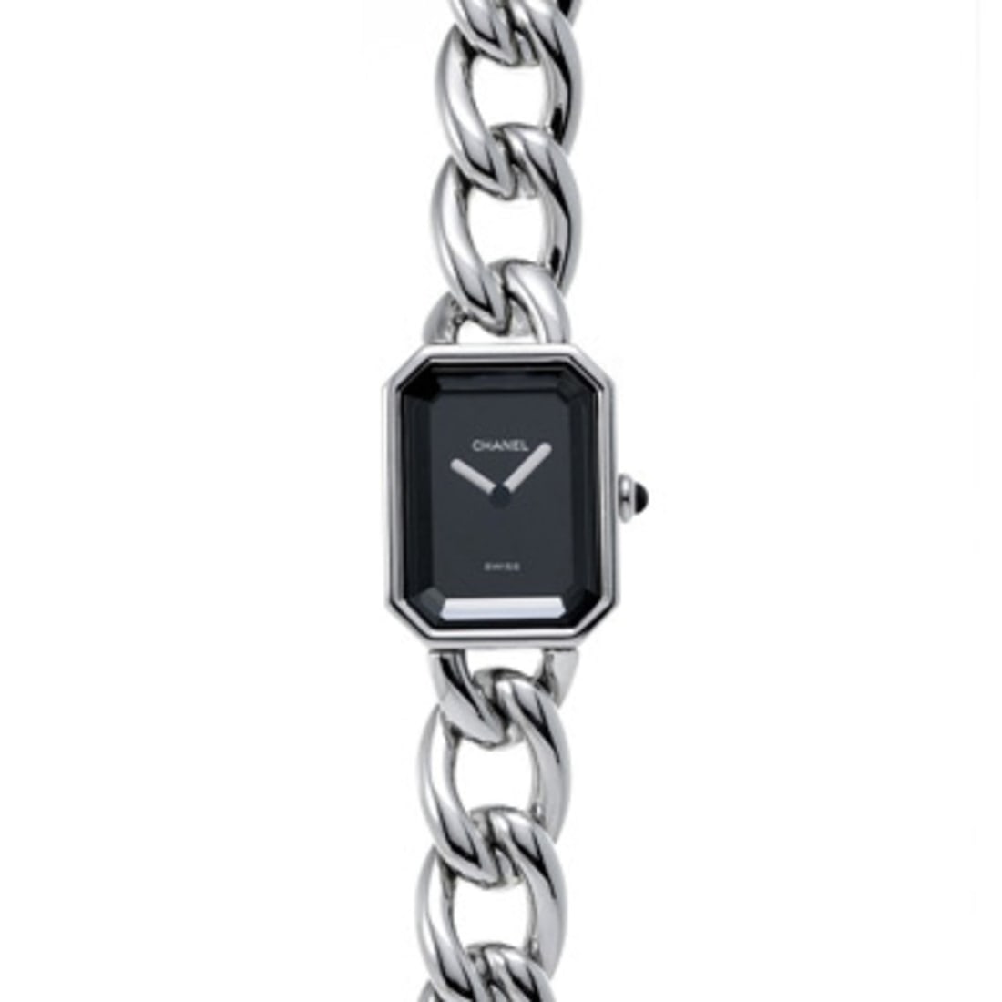 Chanel Première L H0452 Black Women's Quartz Watch (Pre-owned) - Ginzo: --- Catalog ---Category: SizeWrist Size: 16.5cm / 6.49''Case Diameter: 20mm / 0.79''Category: DesignType: WristwatchGender: WomenColor (Dial): BlackMaterial (Band): Stainless steelMaterial (Case): Sta