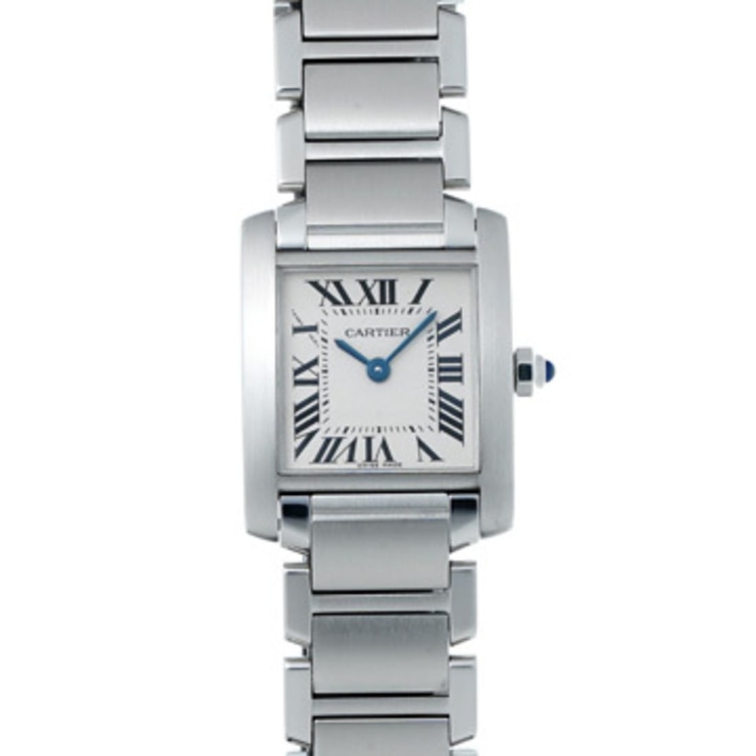 Cartier Tank Française SM W51008Q3 Silver Women's Quartz Watch (Pre-owned) - Ginzo: --- Catalog ---Category: SizeWrist Size: 14.5cm / 5.7''Case Diameter: 20mm / 0.79''Category: DesignType: WristwatchGender: WomenColor (Dial): SilverMaterial (Band): Stainless steelMaterial (Case): Sta