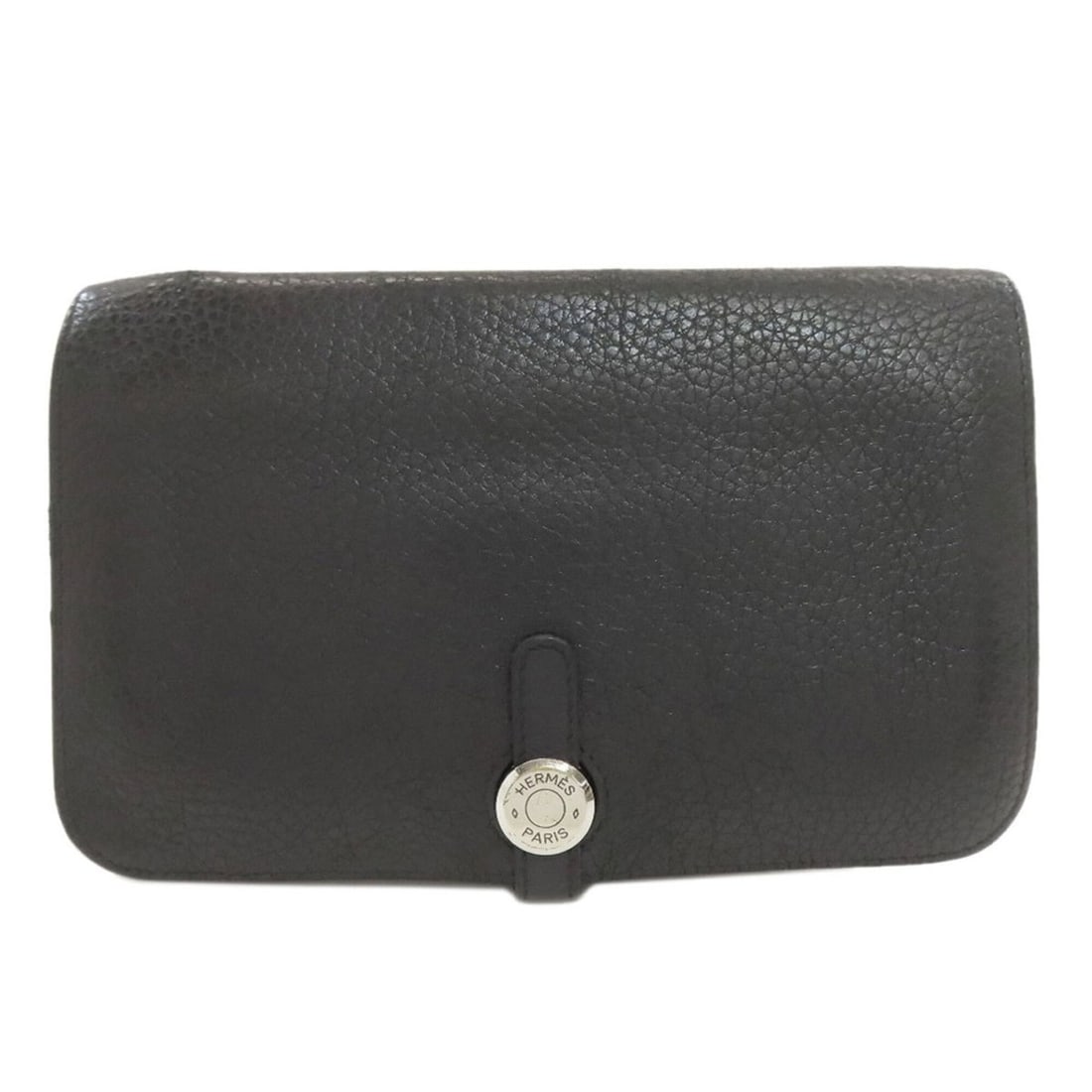 Hermes Dogon GM Duo Silver Hardware Long Wallet Togo Leather Women's HERMES: --- Catalog ---Category: SizeSize (HxWxD): 12.5cm x 19.5cm x 1cm / 4.92'' x 7.67'' x 0.39''Category: DesignType: Coin purse/coin caseColor: BlackGender: WomenMaterial: Togo leather Category: GeneralBr